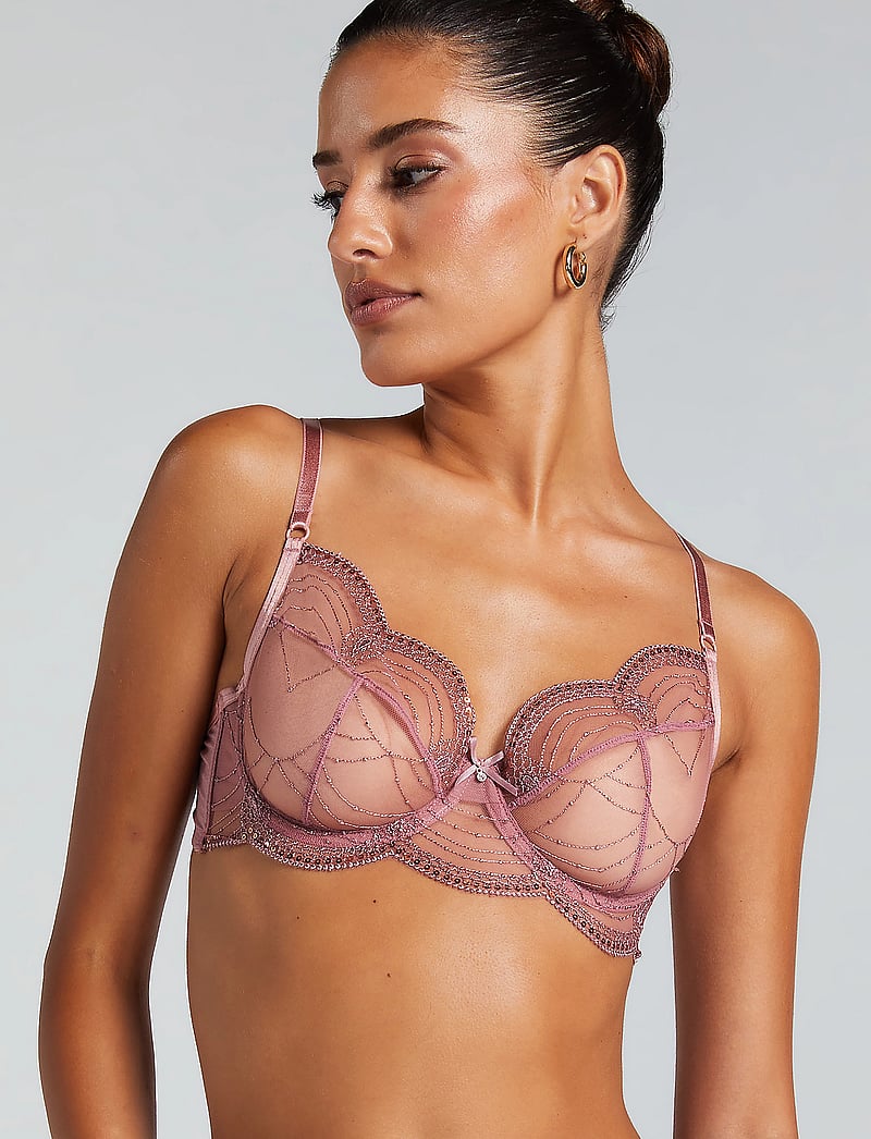 Hunkemöller - Ruby Non-Padded Underwired Bra - geschenke unter 50€ - nostalgia rose - 2