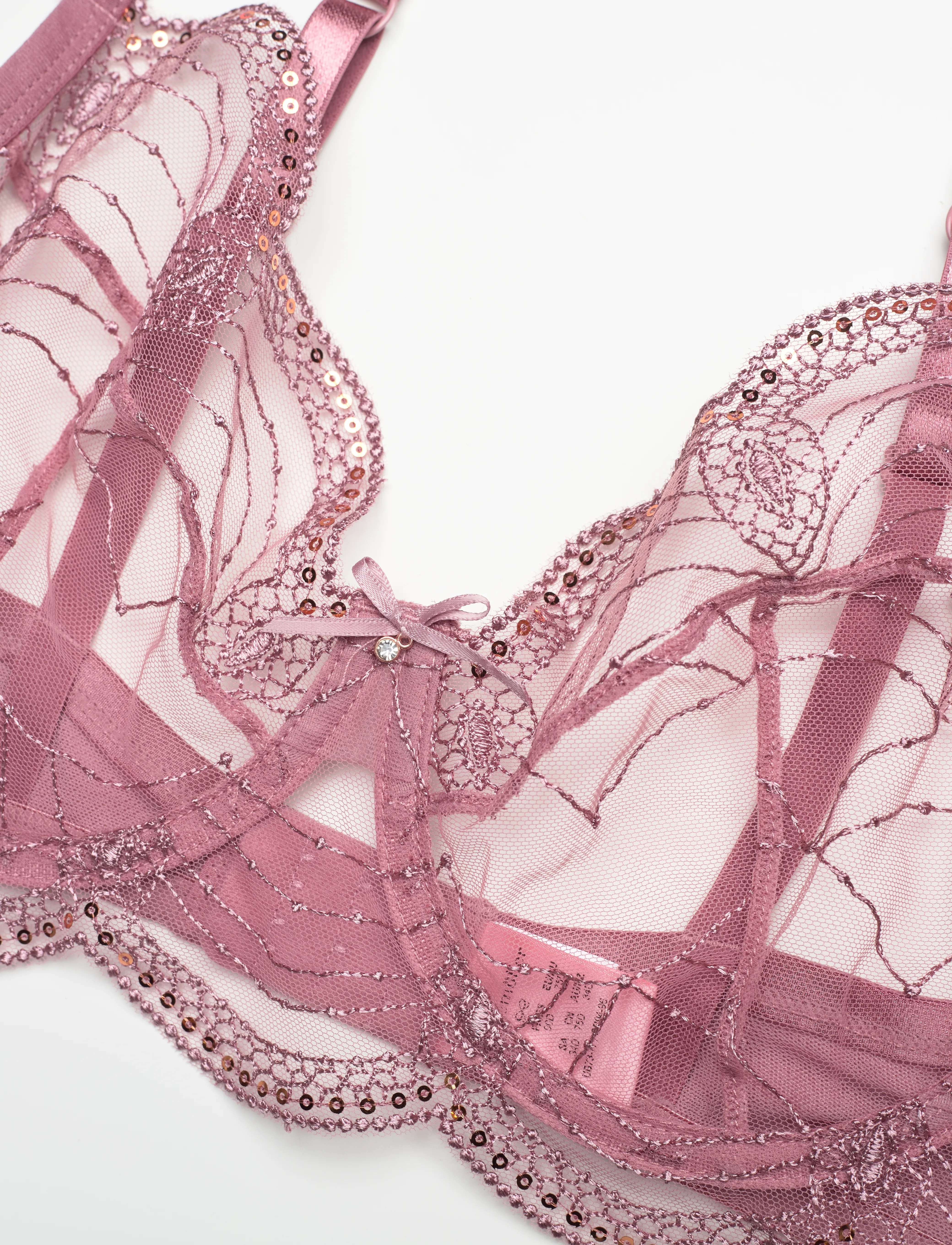 Hunkemöller - Ruby Non-Padded Underwired Bra - die niedrigsten preise - nostalgia rose - 3