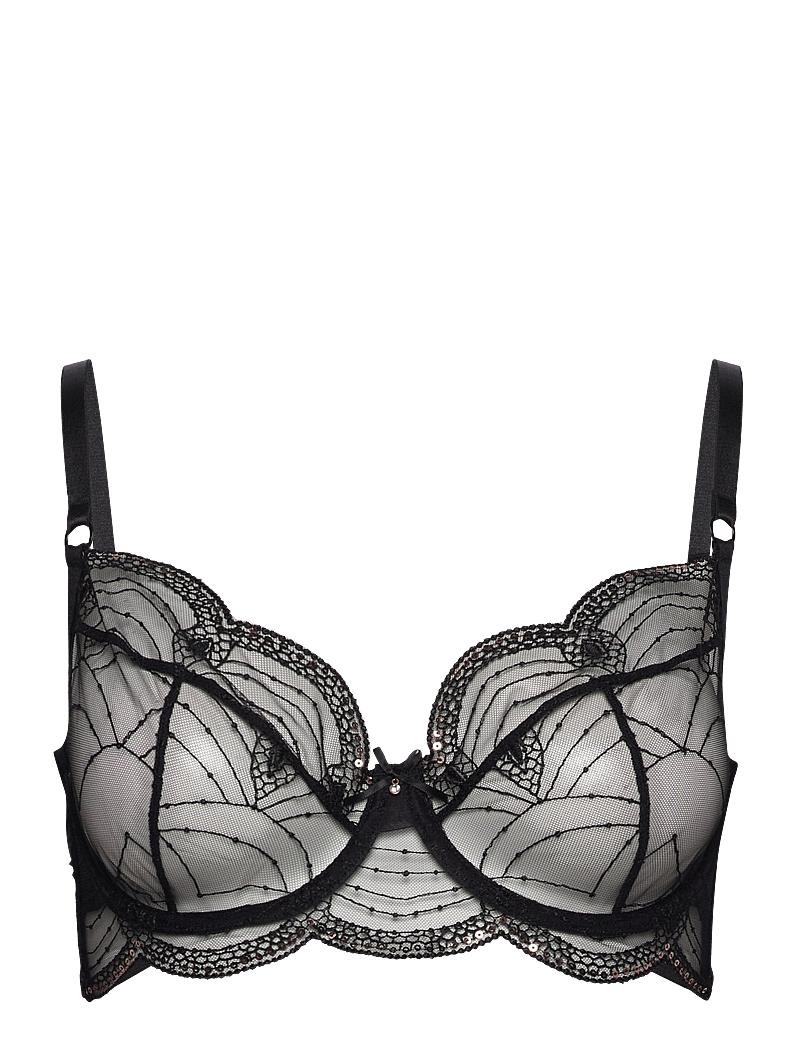 Hunkemöller - Ruby Non-Padded Underwired Bra - die niedrigsten preise - caviar - 0