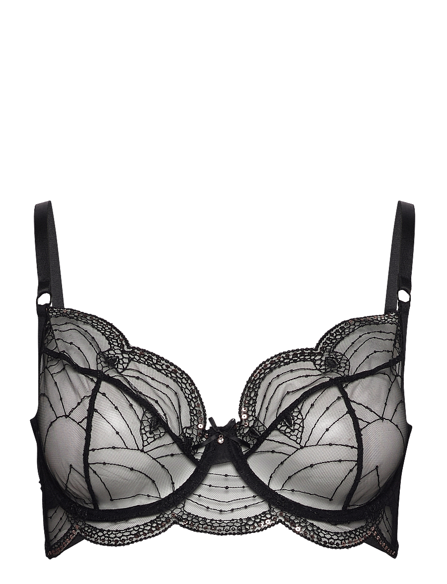 Hunkemöller - Ruby Non-Padded Underwired Bra - laveste priser - caviar - 1