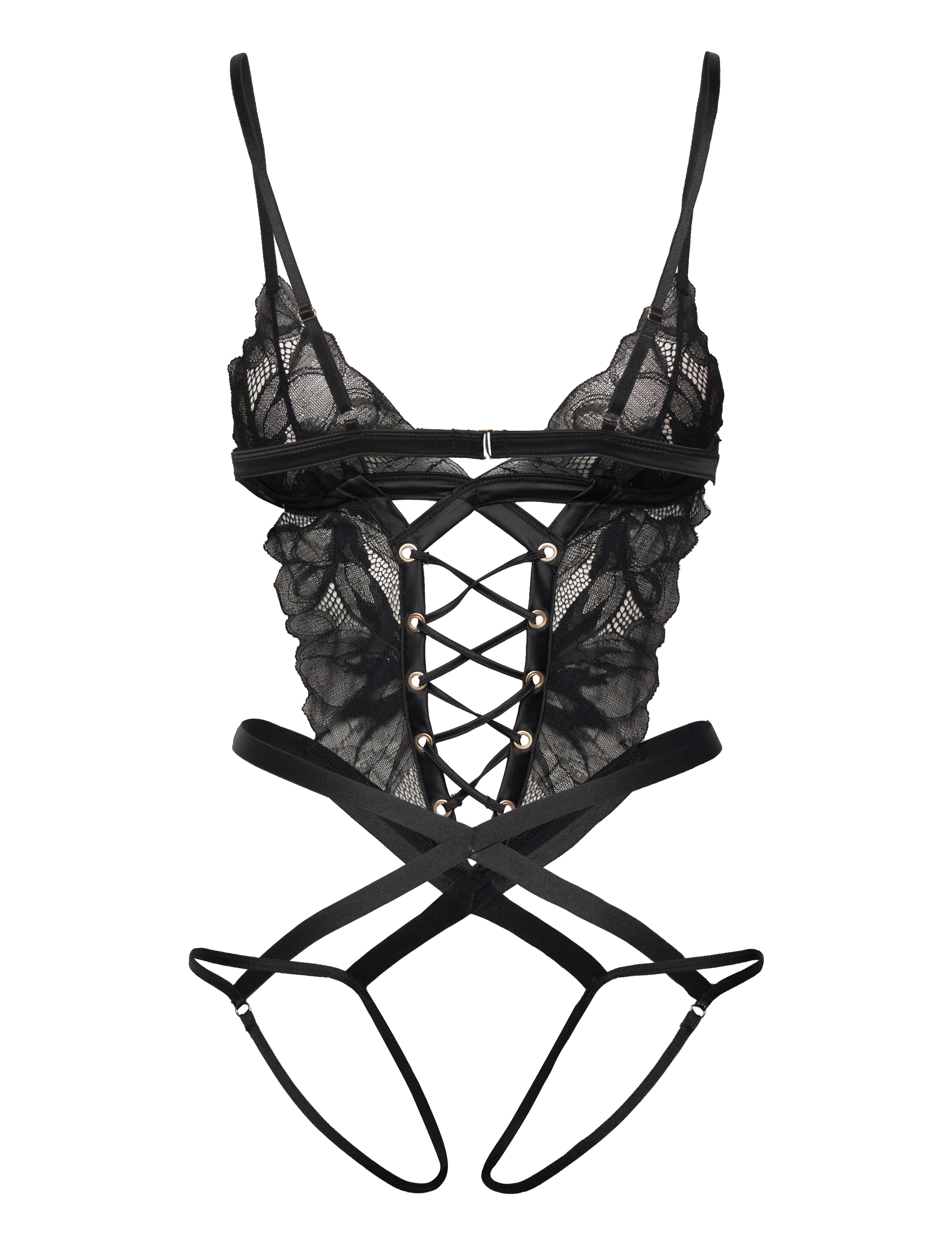 Hunkemöller - CIERRA BODY - caviar - 1