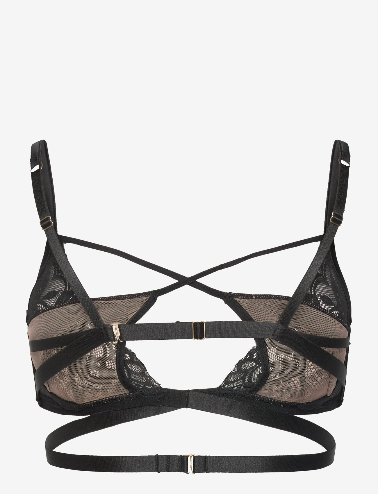 Hunkemöller - NISHA BRALETTE - bralette - caviar - 2