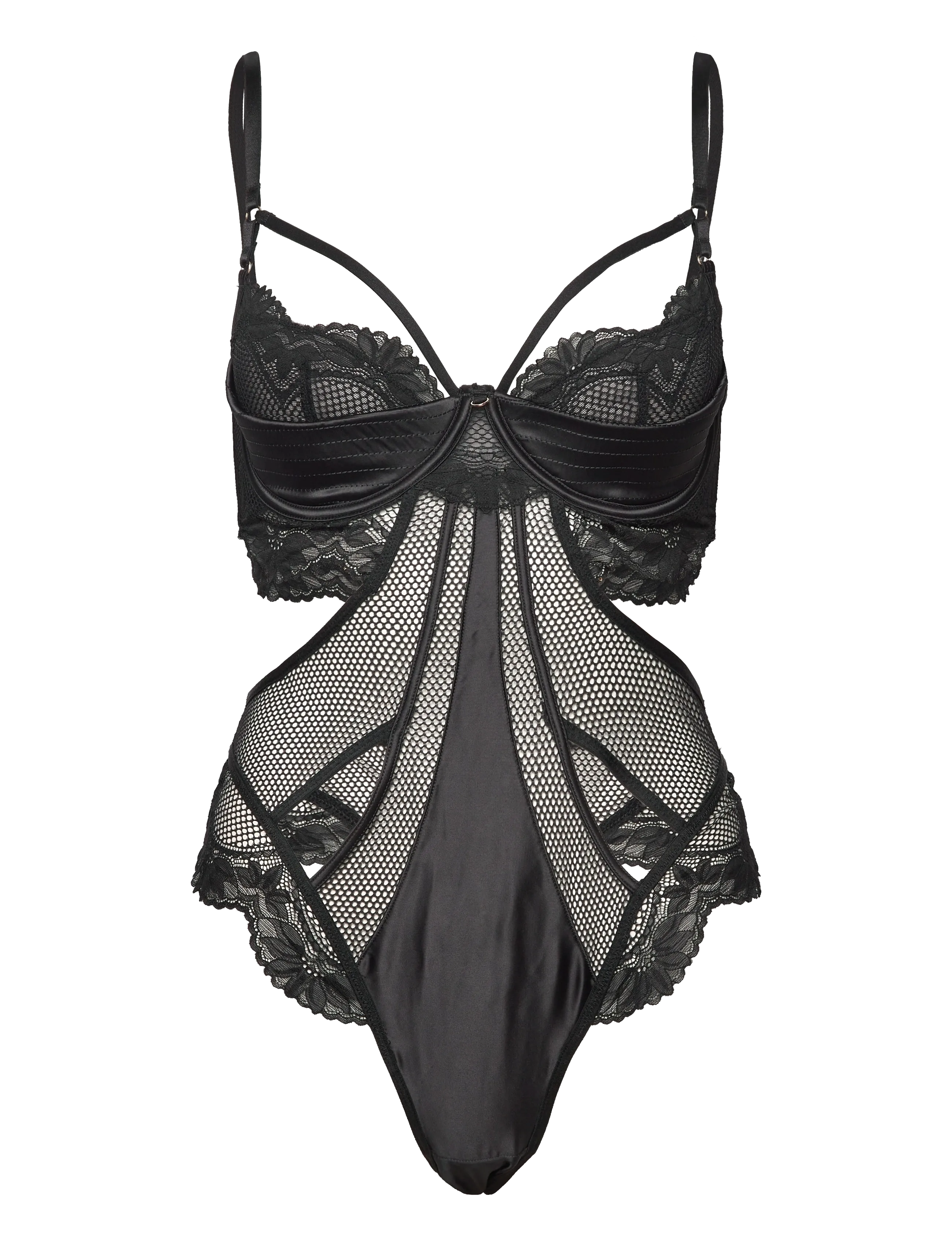 Hunkemöller - BELLADONNA BODY - caviar - 2