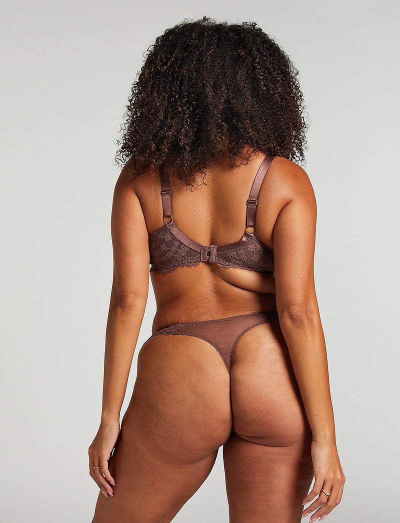 Hunkemöller - DAISY STRING R - string - peppercorn - 3