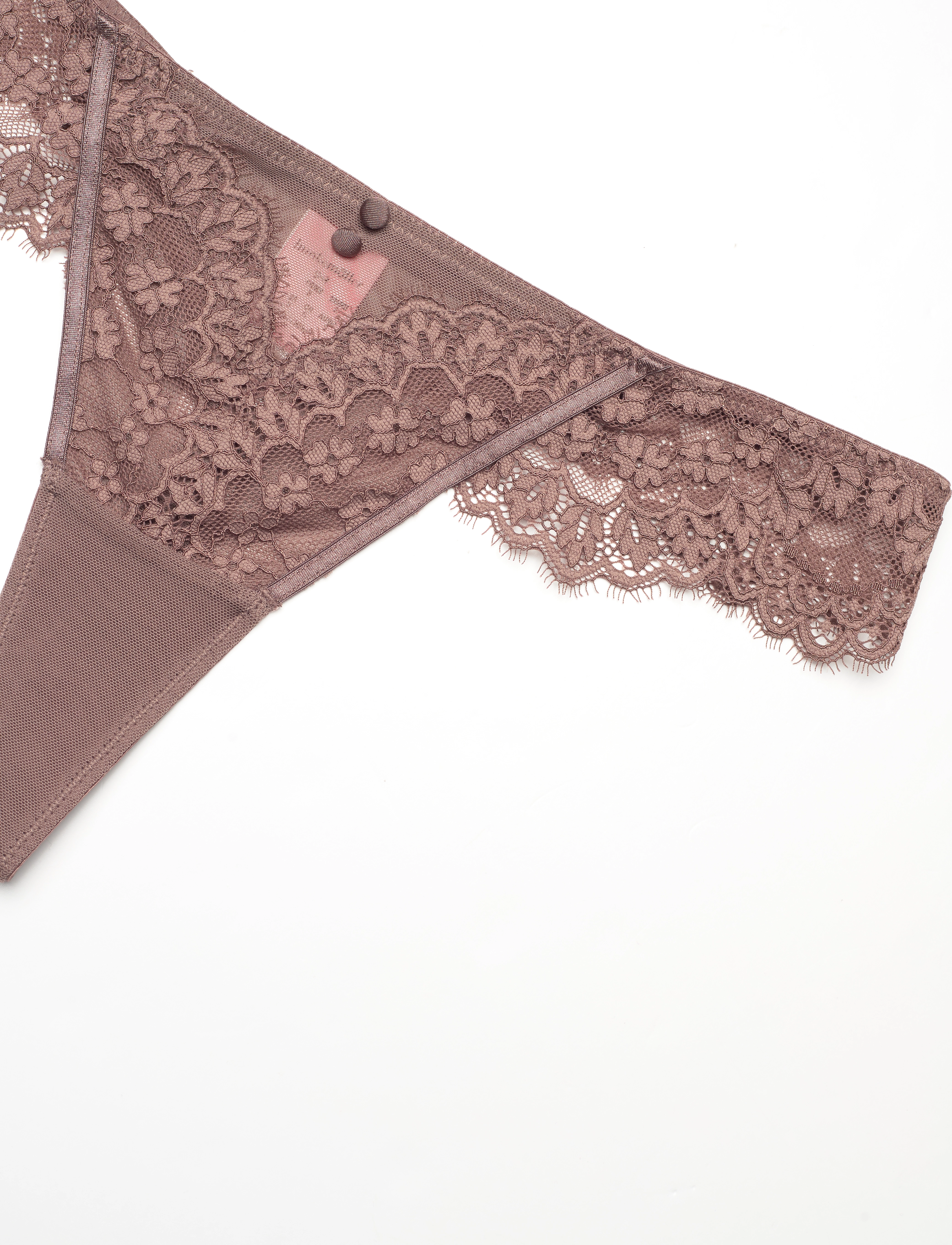 Hunkemöller - DAISY STRING R - peppercorn - 4
