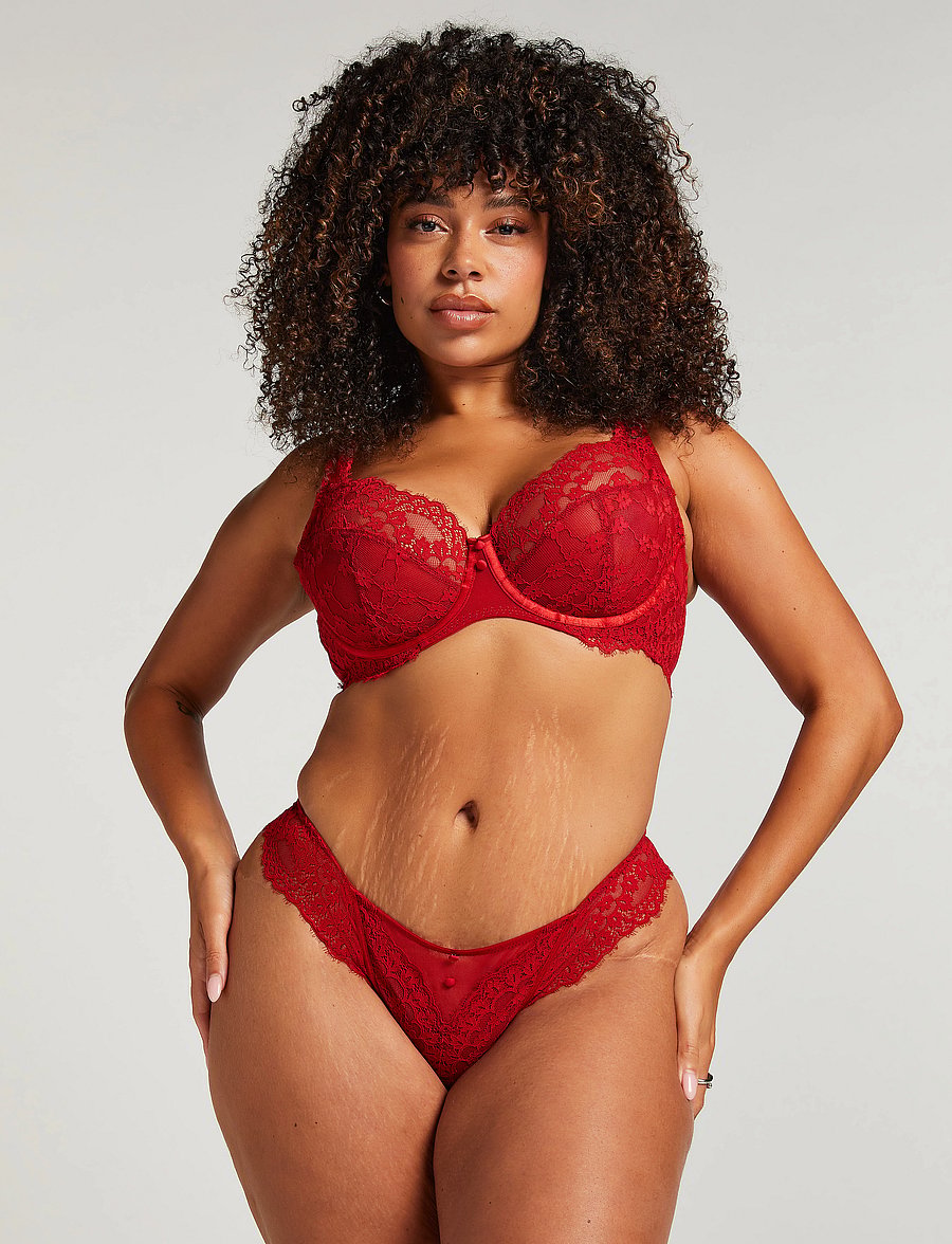 Hunkemöller - DAISY STRING R - stringtrosor - chili pepper - 0