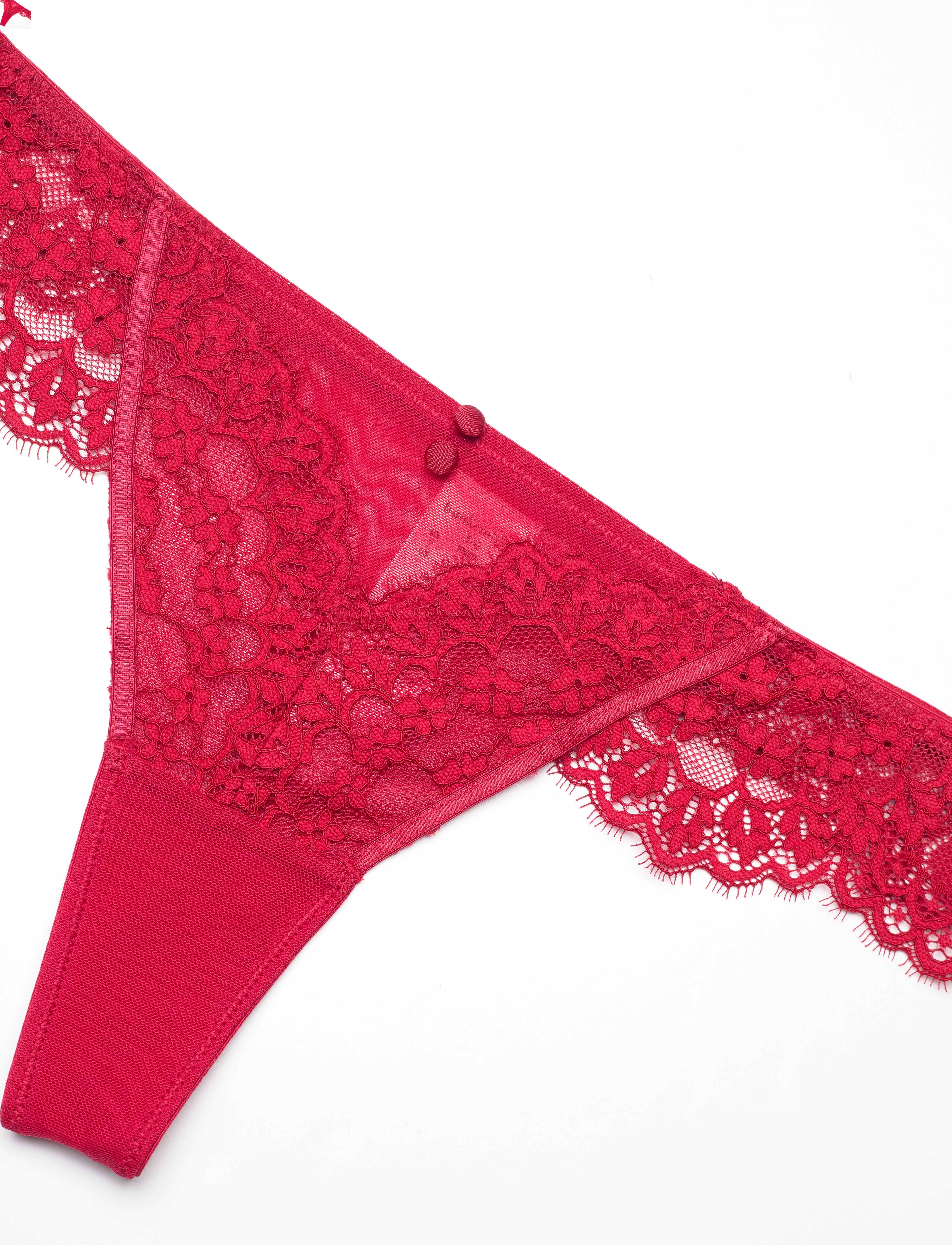 Hunkemöller - DAISY STRING R - chili pepper - 4