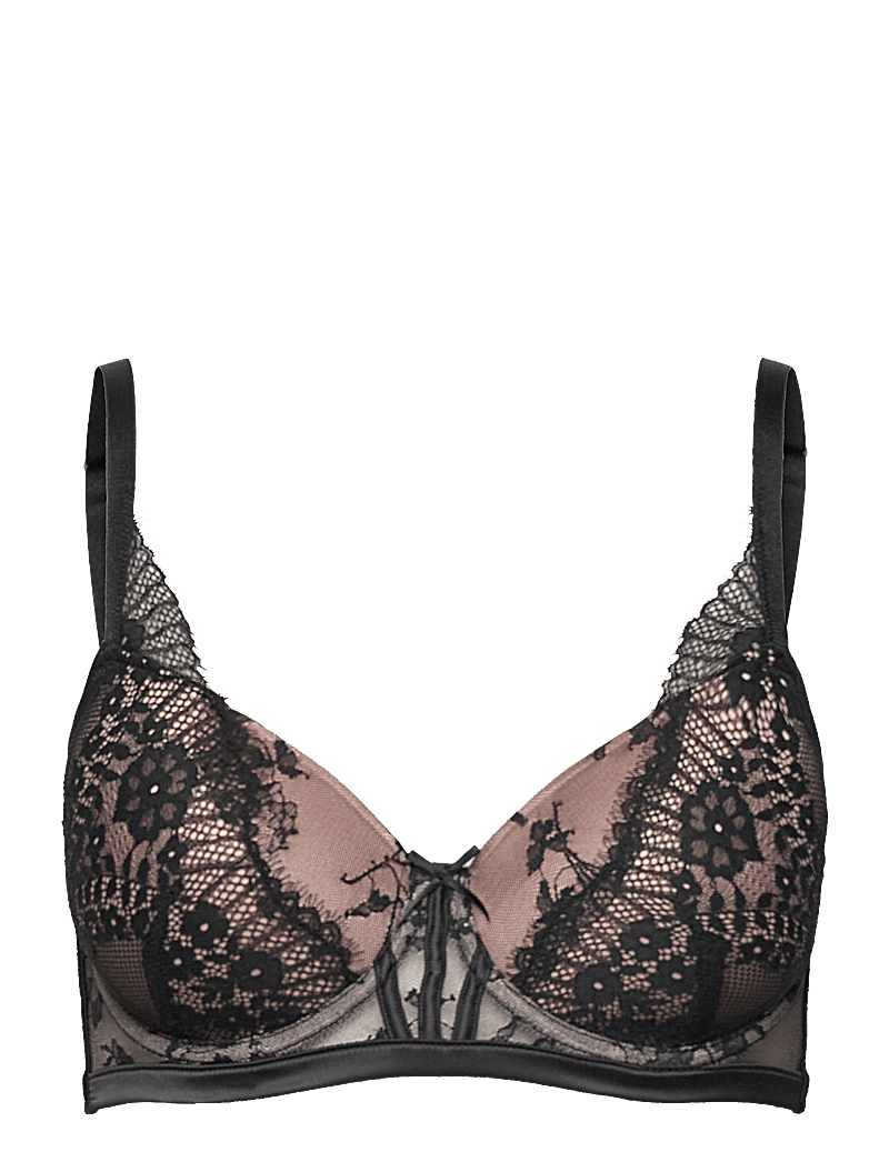 Hunkemöller - Daphne Padded Underwired Bra - push up bhs - caviar - 1