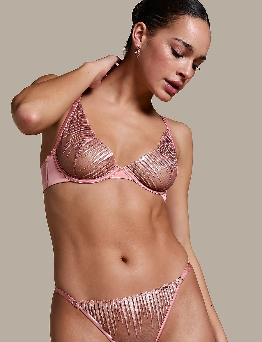 Hunkemöller - ALICE UP - bøjle-bh’er - rosette - 0