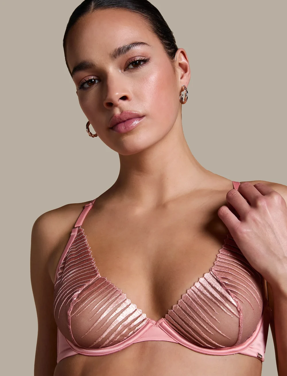 Hunkemöller - ALICE UP - traadiga rinnahoidjad - rosette - 3