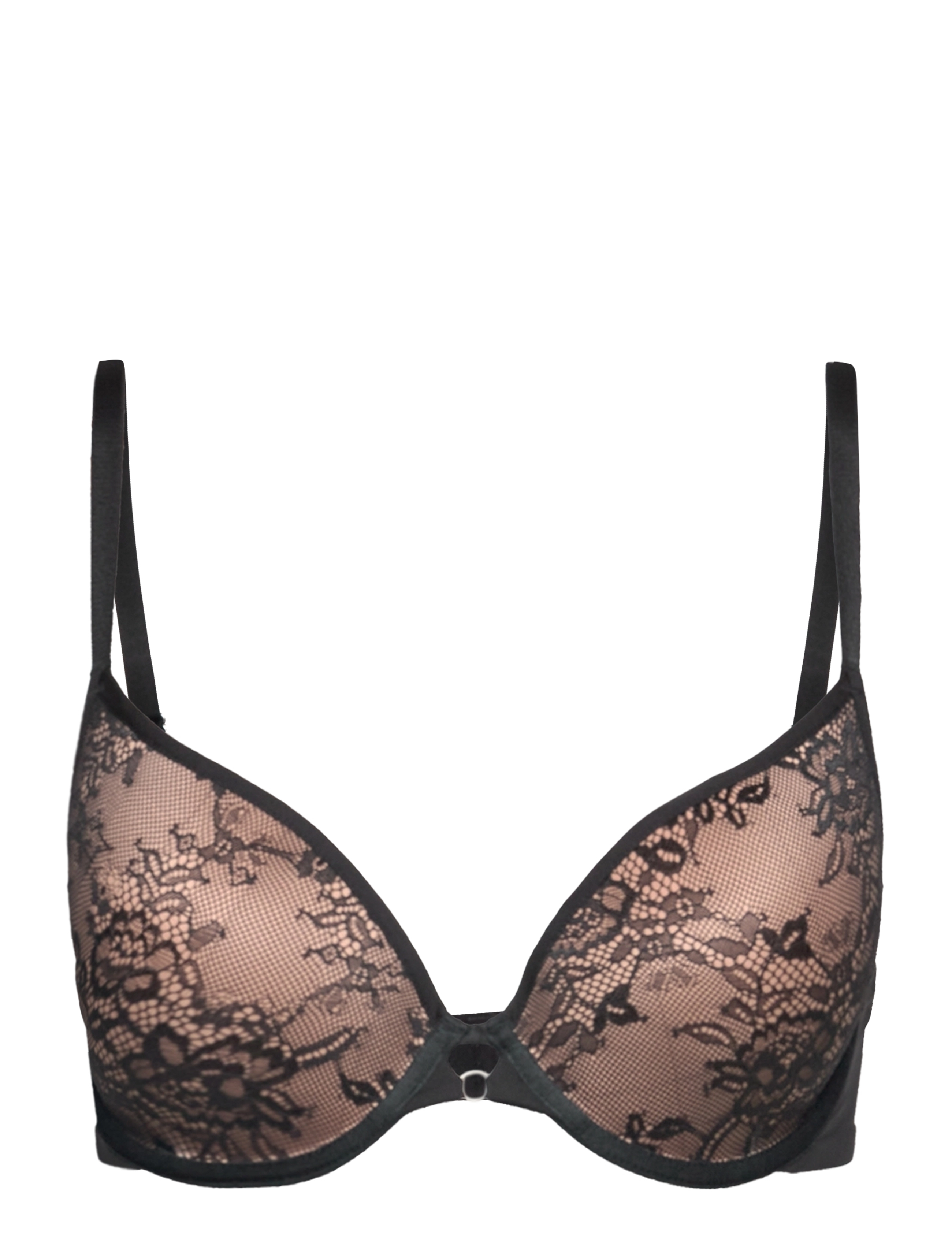 Hunkemöller - LEA LACE PP PUSH - caviar - 1