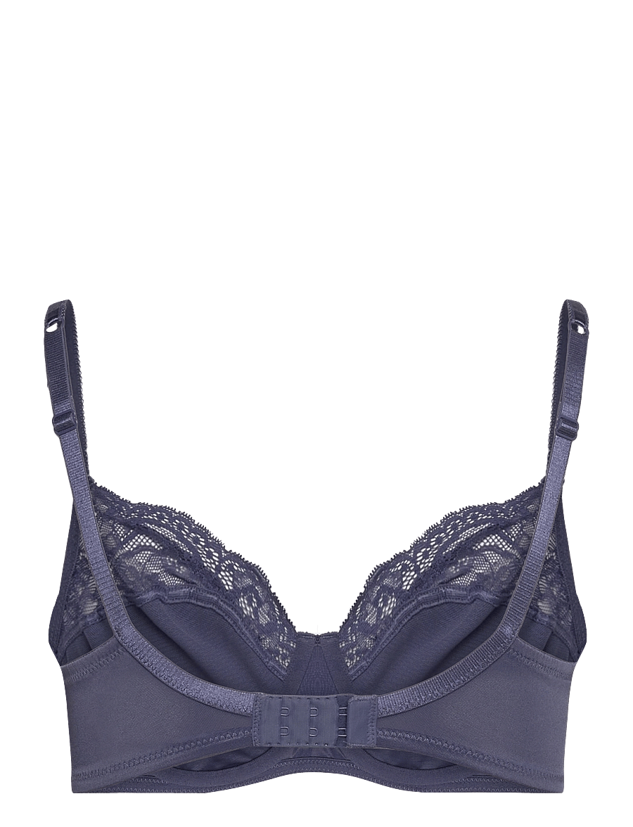 Hunkemöller - Sophie Non-Padded Underwired Bra - krūšturi ar stīpiņām - blue indigo - 2