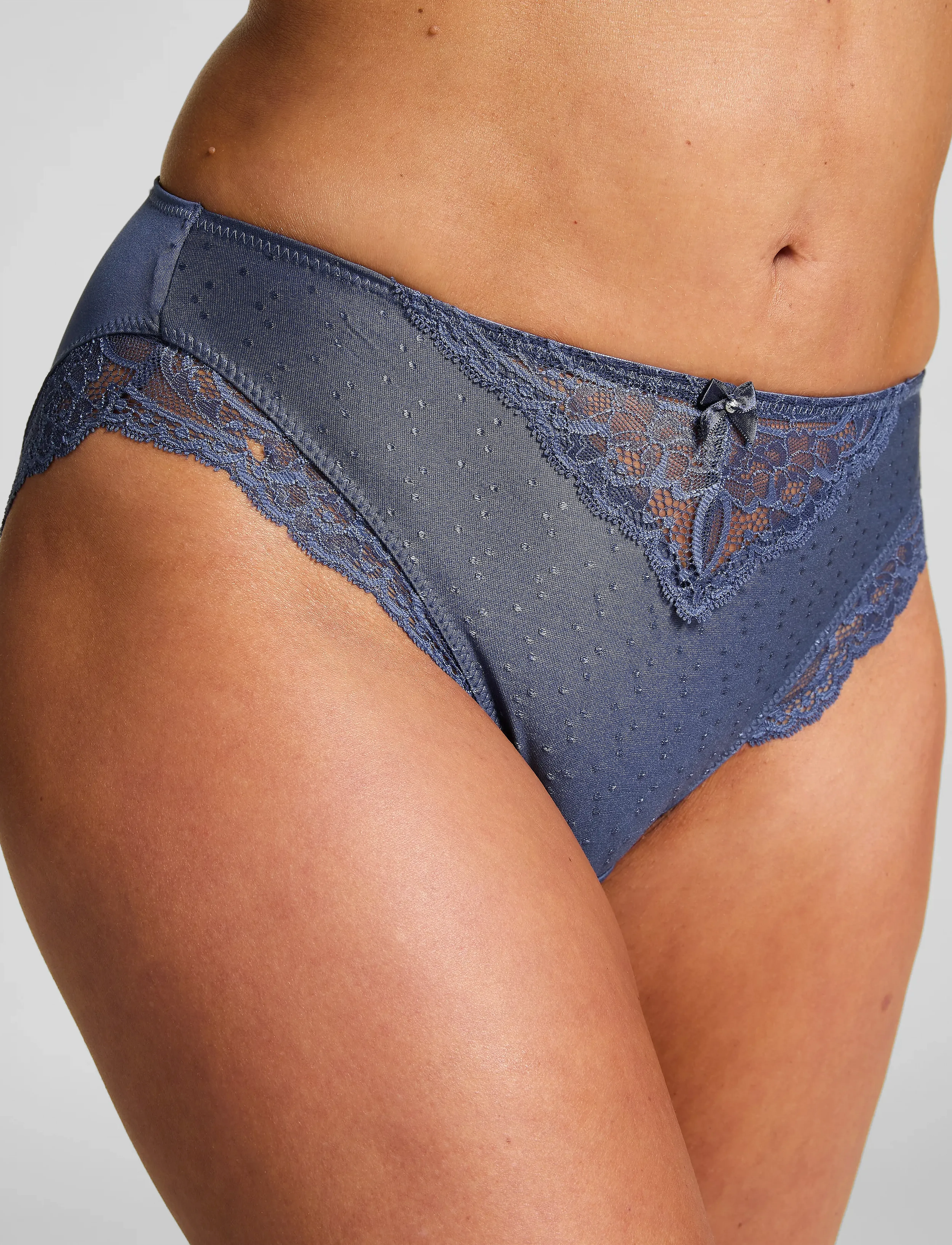 Hunkemöller - Sophie Non-Padded Underwired Bra - krūšturi ar stīpiņām - blue indigo - 3