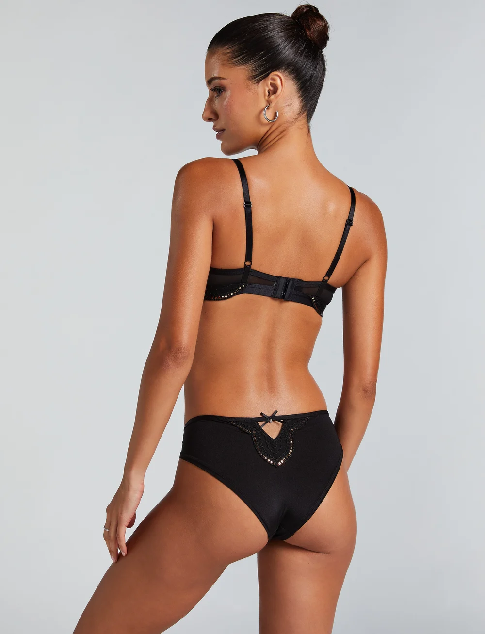 Hunkemöller - Ruby Brazilian - brazilian trosor - caviar - 3