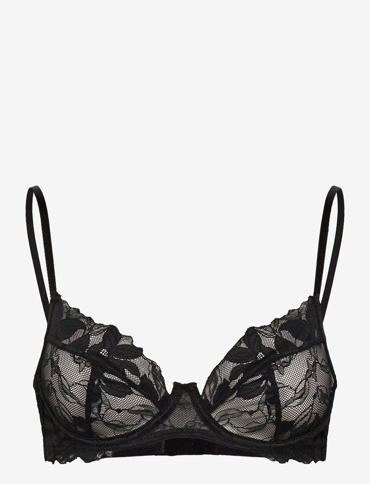 Hunkemöller - Ingrid Non-Padded Underwired Bra - bügellose bhs - caviar - 0