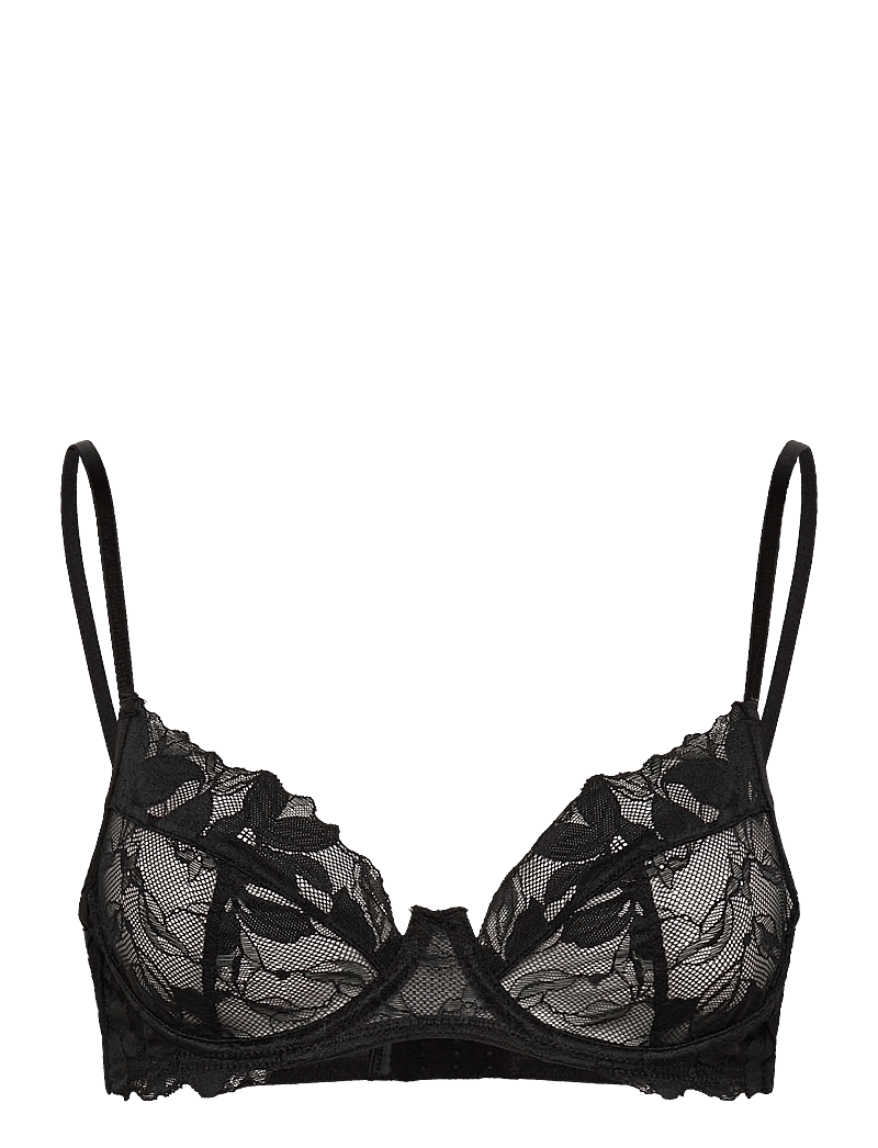 Hunkemöller - Ingrid Non-Padded Underwired Bra - bügellose bhs - caviar - 0
