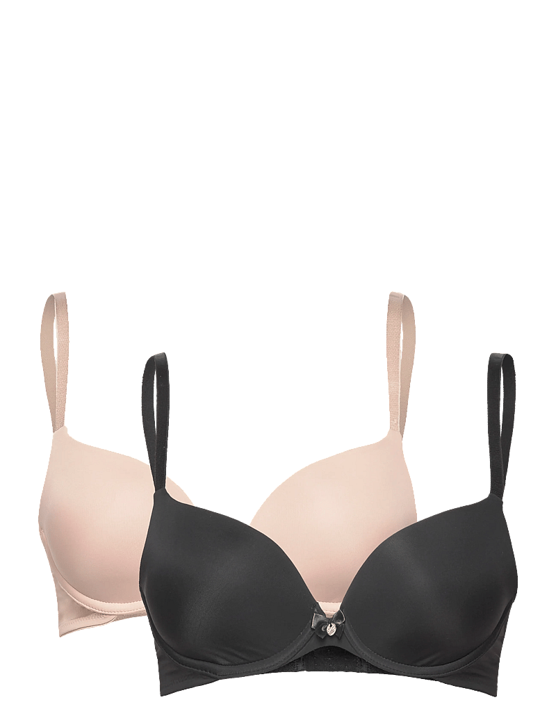 Hunkemöller - P&M PP 2-PACK - push up bhs - rugby tan - 0
