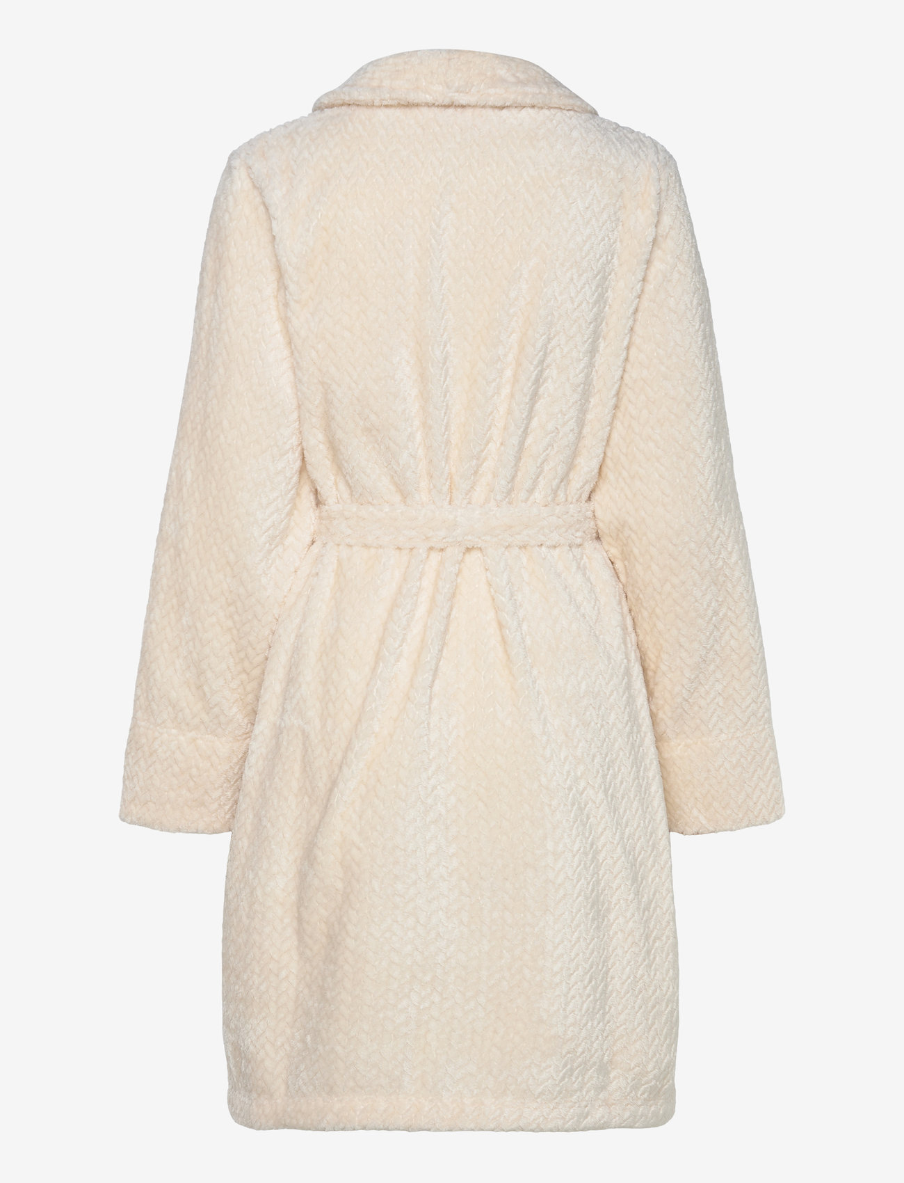Hunkemöller - Fleece Bathrobe - white swan - 2