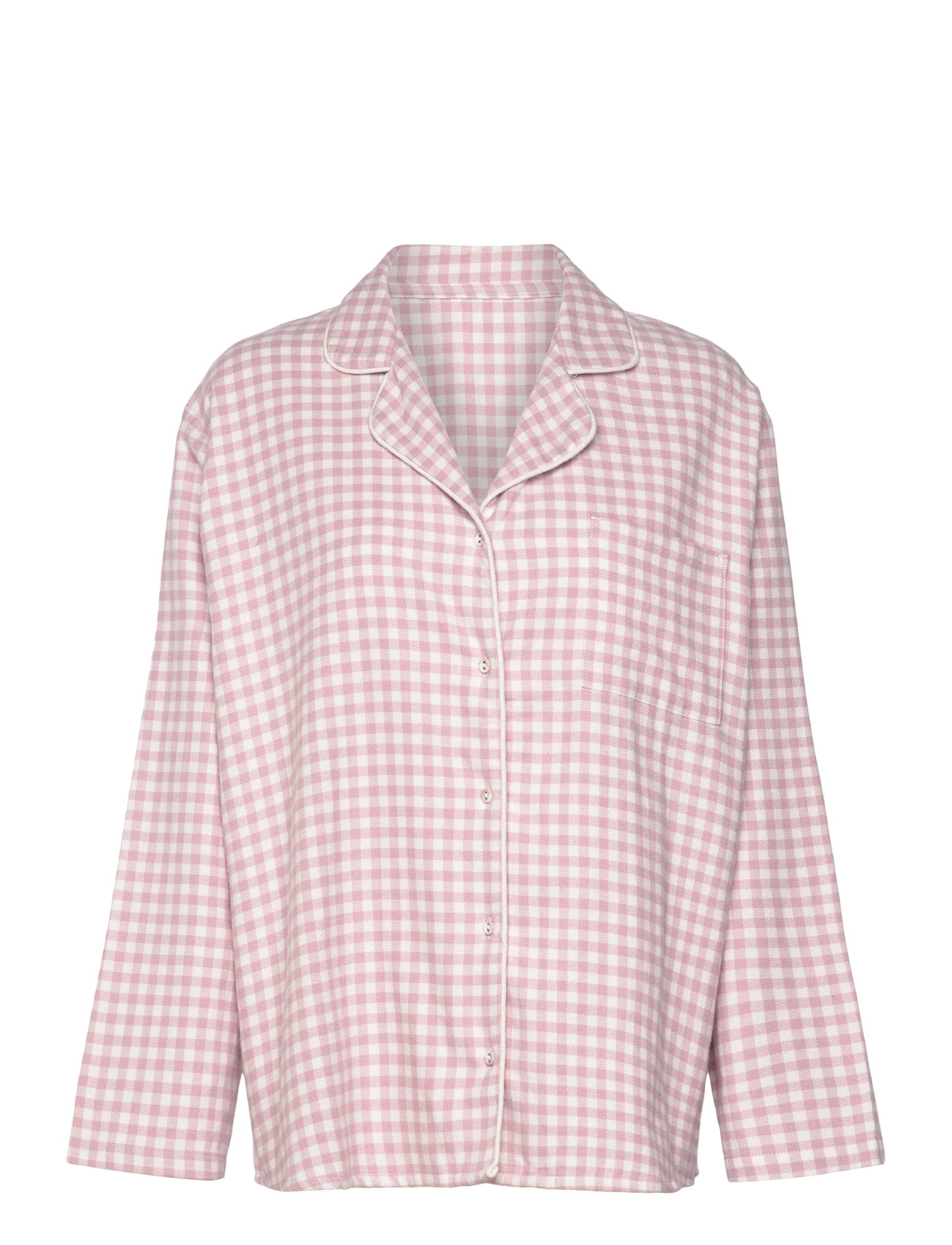HUNKEMÖLLER Jacke Ls Check Essentials Pink - XS - Damen