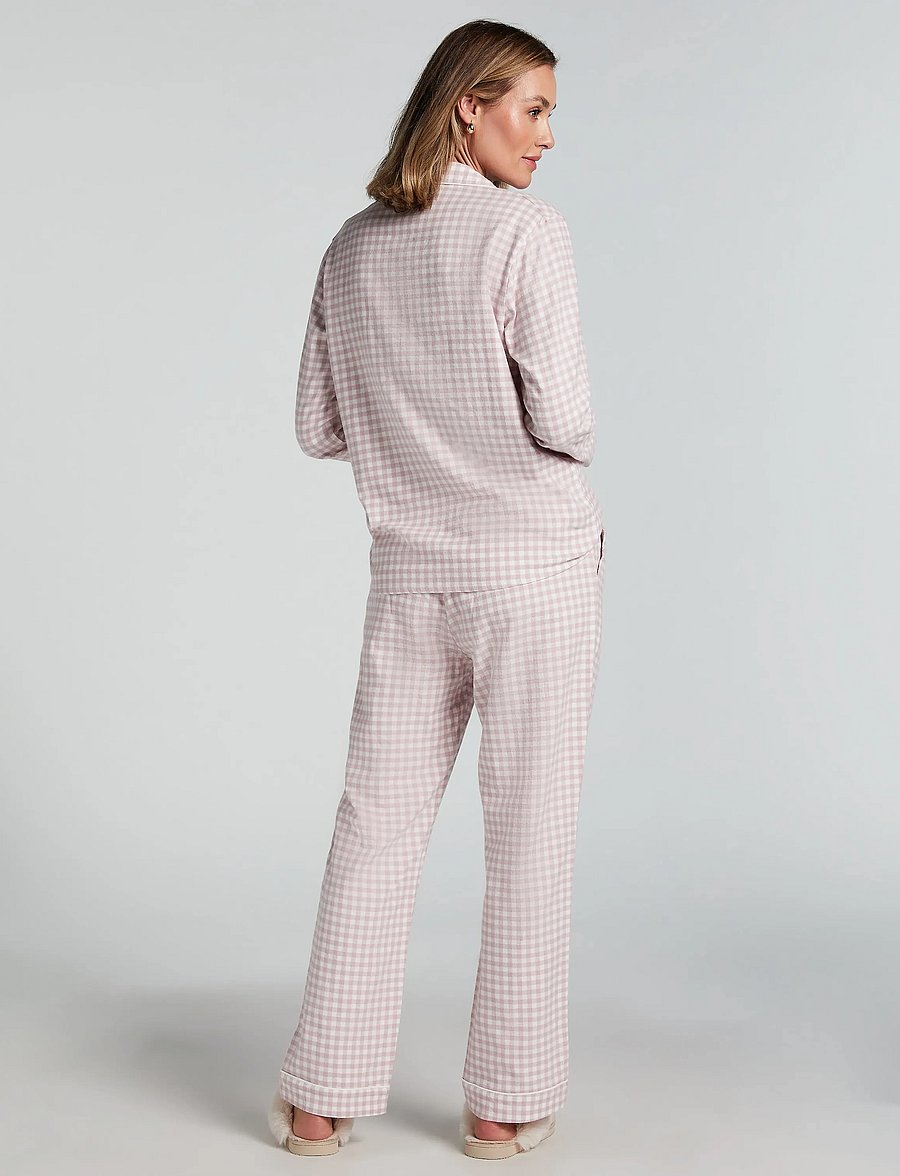 Hunkemöller - JACKET LS CHECK ESSENTIALS - oberteile - violet ice - 5