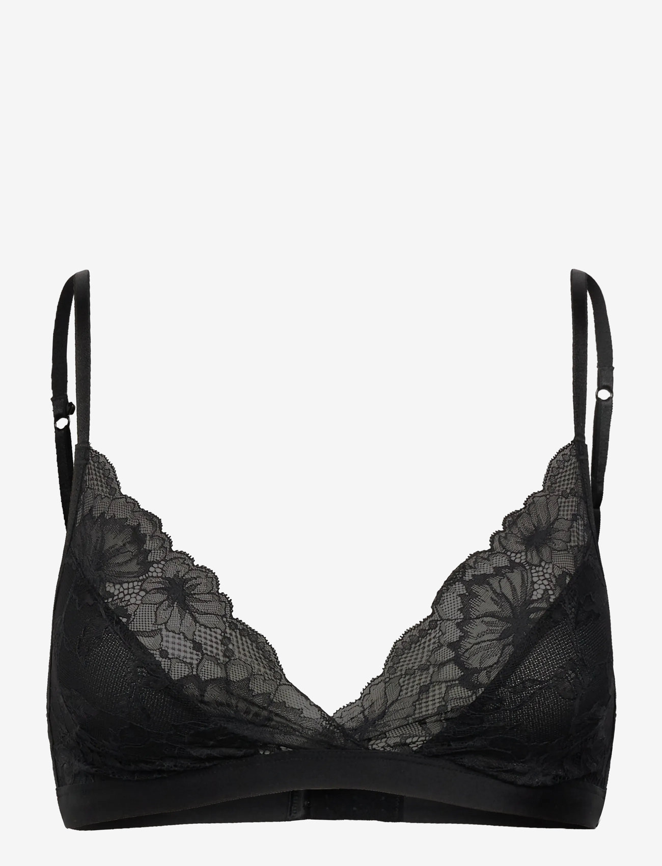 Hunkemöller - STORMI HIGH APEX BRALETTE - bralette-rintaliivit - caviar - 1