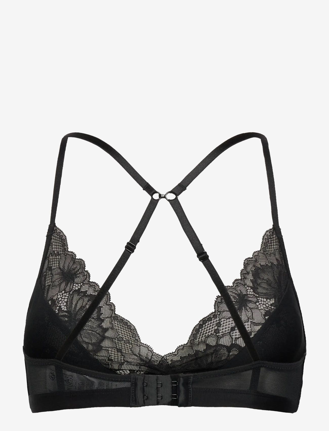 Hunkemöller - STORMI HIGH APEX BRALETTE - bralette-rintaliivit - caviar - 3