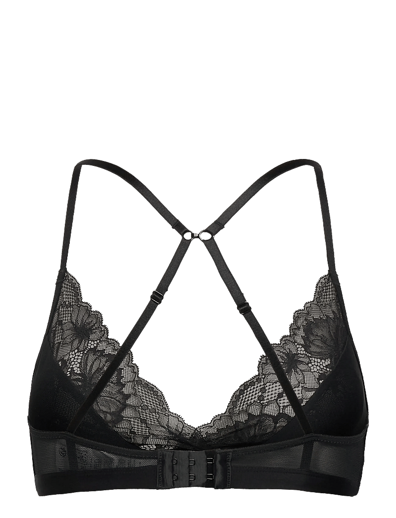Hunkemöller - STORMI HIGH APEX BRALETTE - bralette - caviar - 2