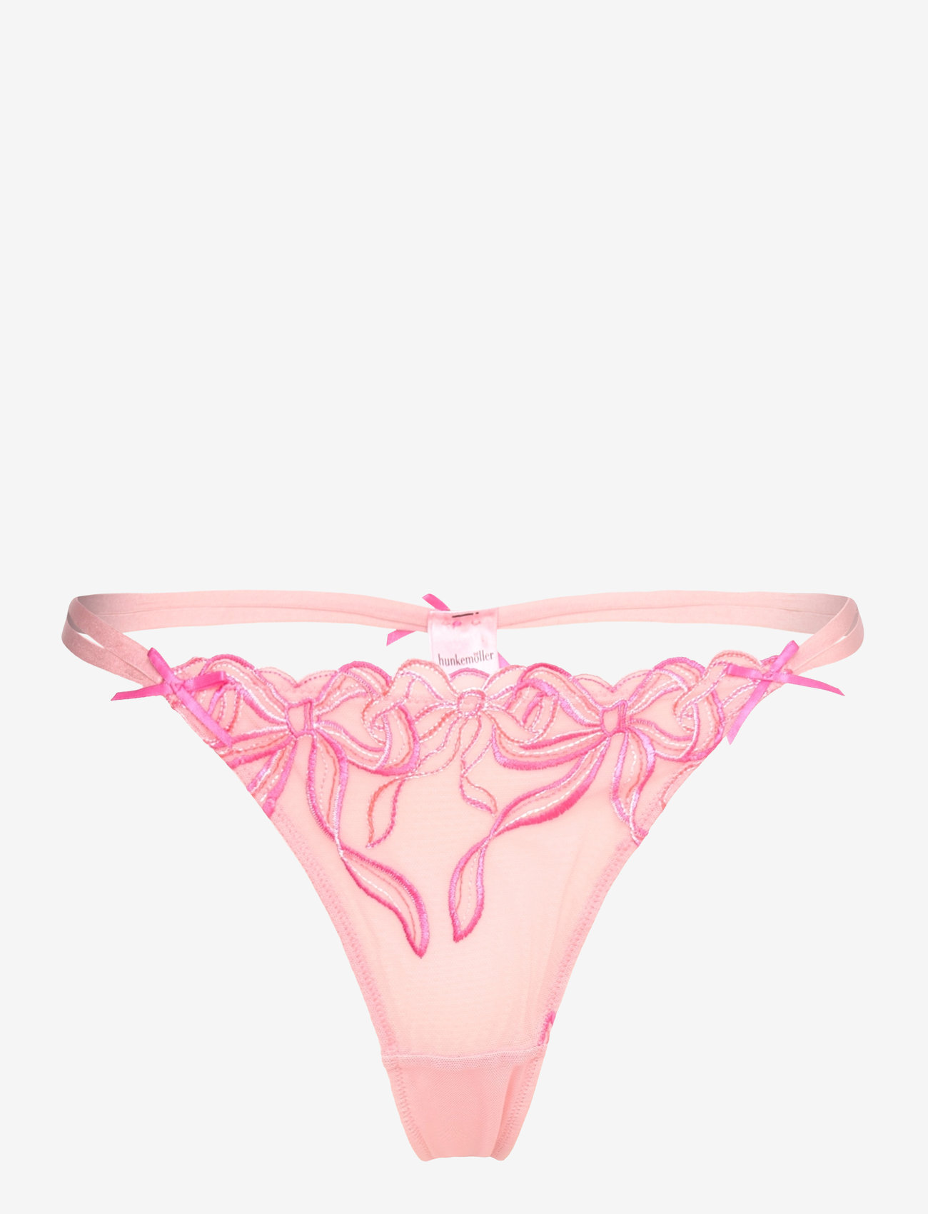 Hunkemöller - Beau Thong - silver pink - 0