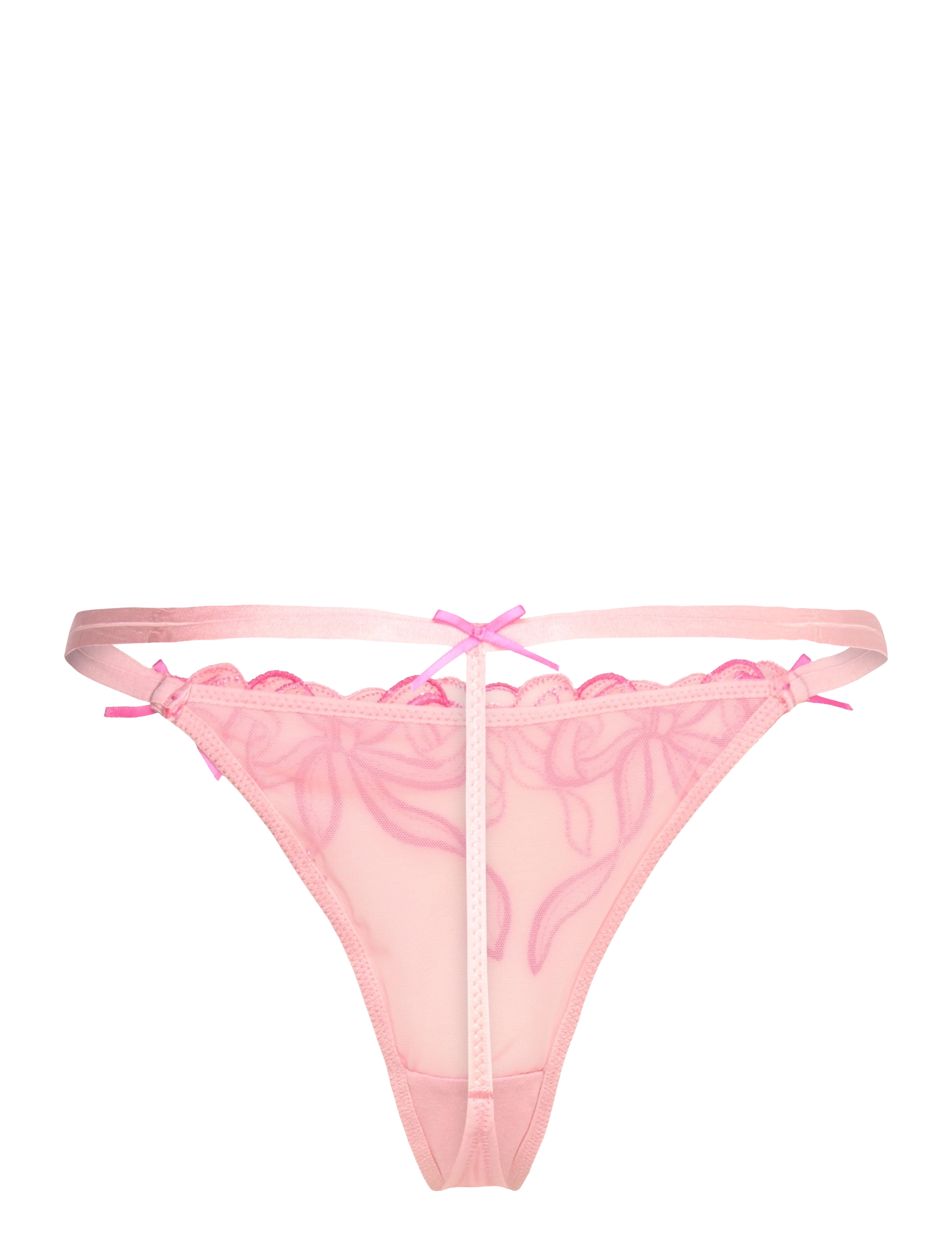 Hunkemöller - Beau Thong - silver pink - 2
