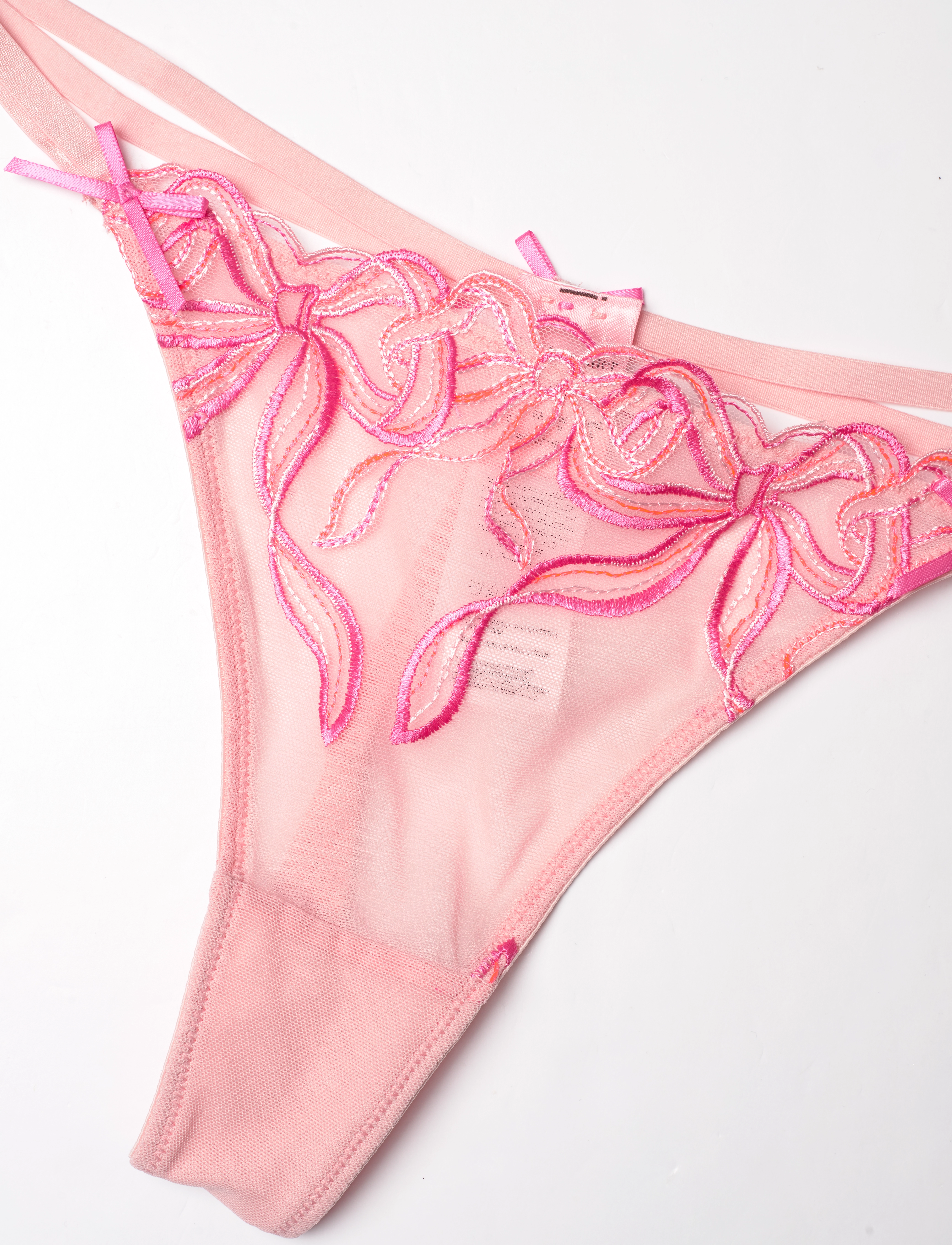 Hunkemöller - Beau Thong - silver pink - 5