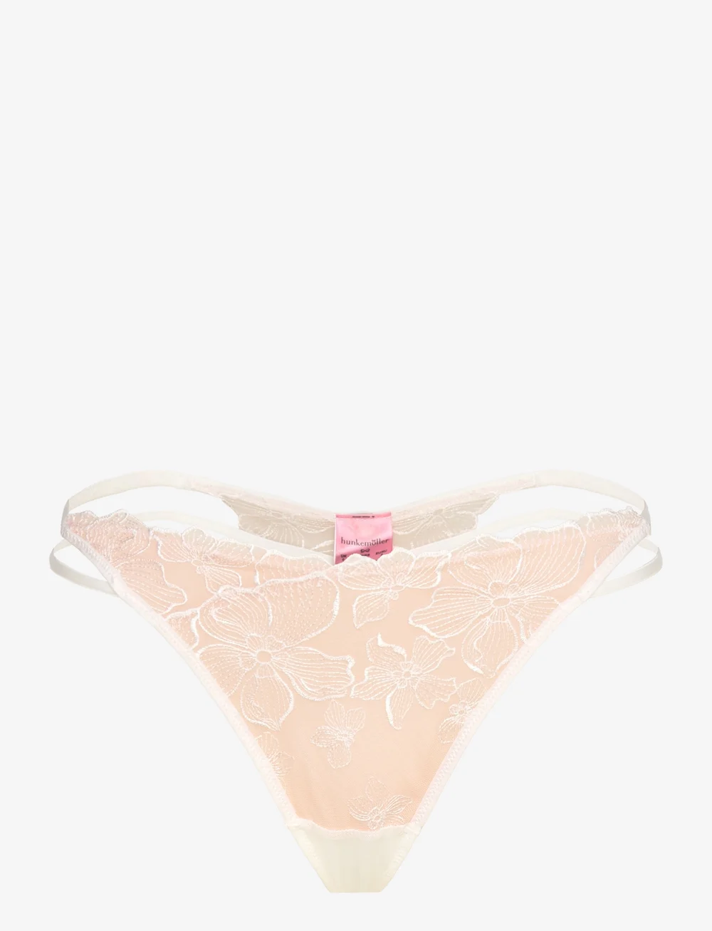 Hunkemöller - LAUREN HL STRING T - stringi - snow white - 1