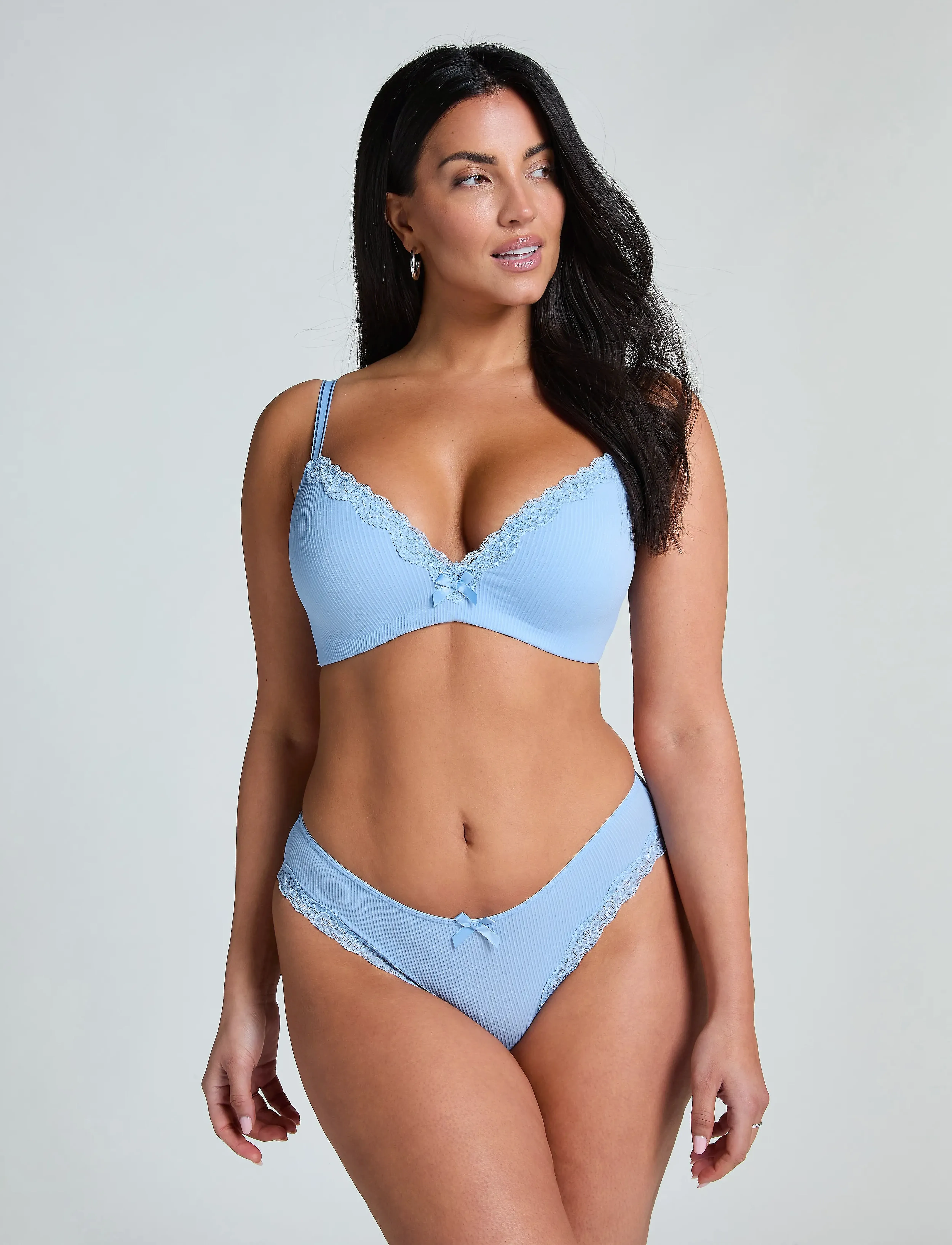 Hunkemöller - Lola Brazilian - brazilian slips - bel air blue - 0