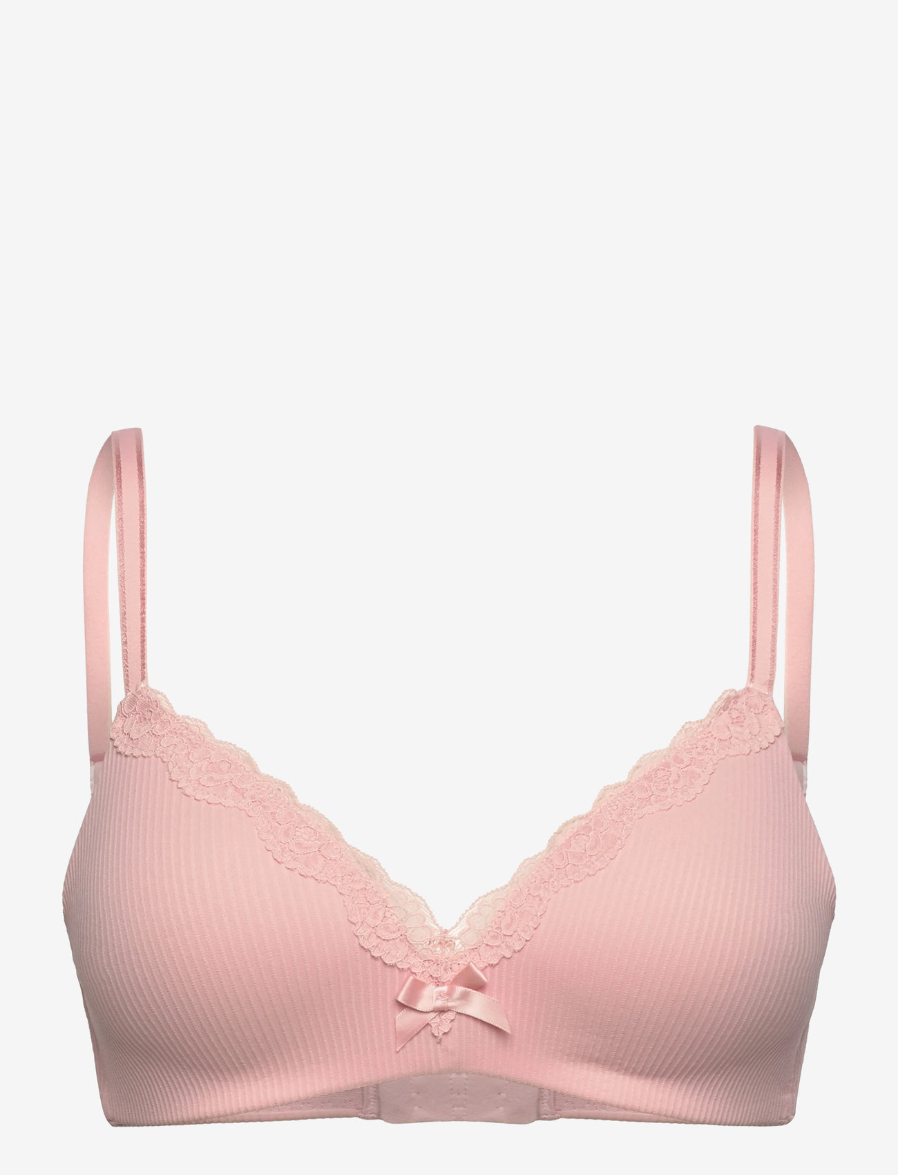 Hunkemöller - LOLA NON WIRED LOW DEMI PU - push up bh'er - silver pink - 0