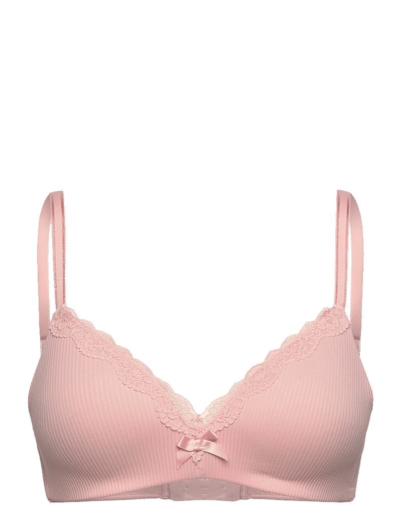 Hunkemöller - LOLA NON WIRED LOW DEMI PU - push up bh'er - silver pink - 0