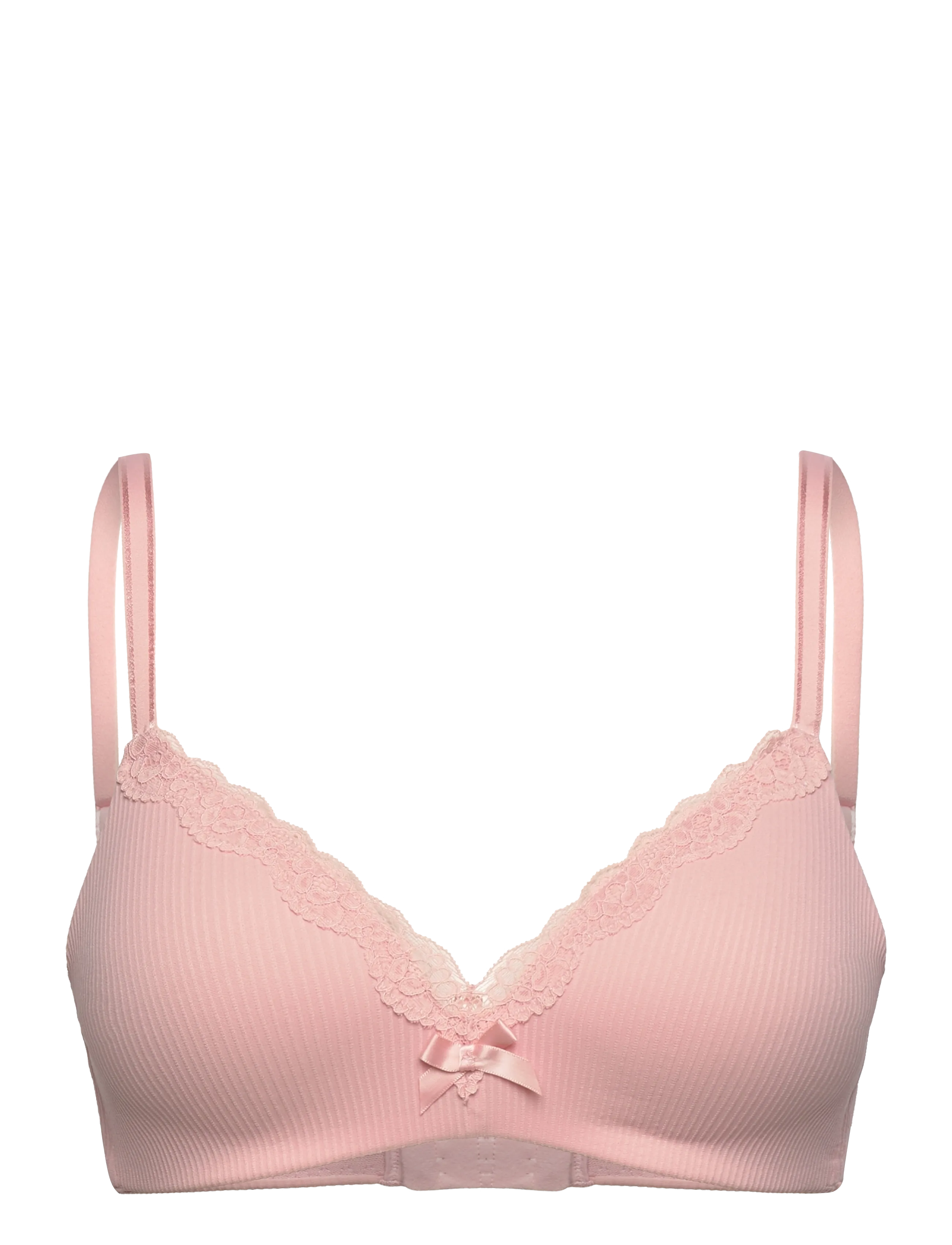Hunkemöller LOLA NON WIRED LOW DEMI PU - BHs - SILVER PINK / pink/rose