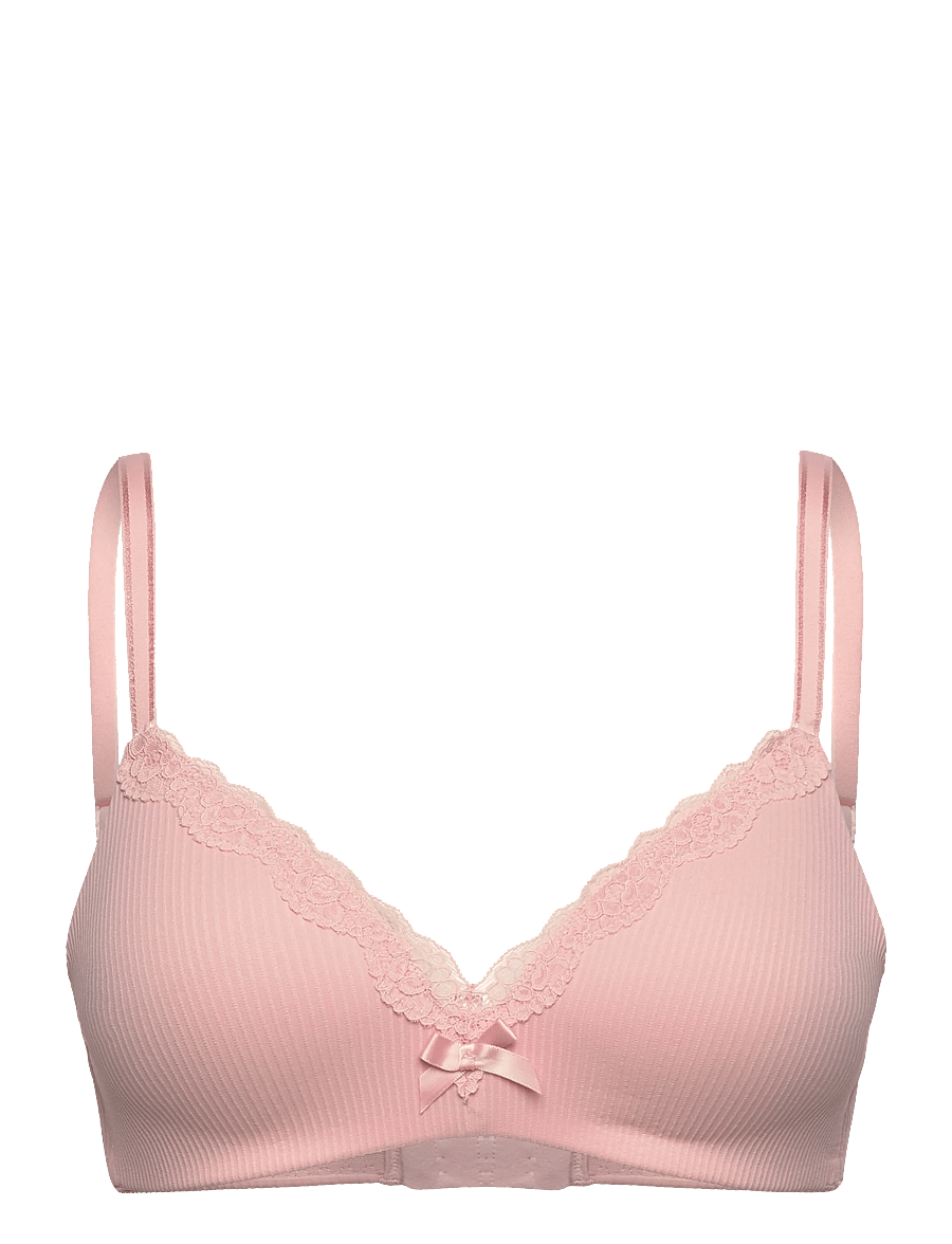 Hunkemöller - LOLA NON WIRED LOW DEMI PU - push up bh - silver pink - 0
