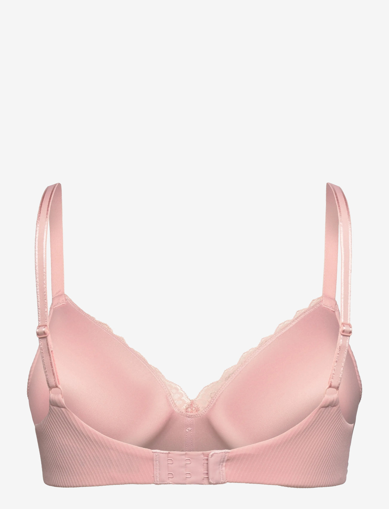 Hunkemöller - LOLA NON WIRED LOW DEMI PU - push up bh'er - silver pink - 1