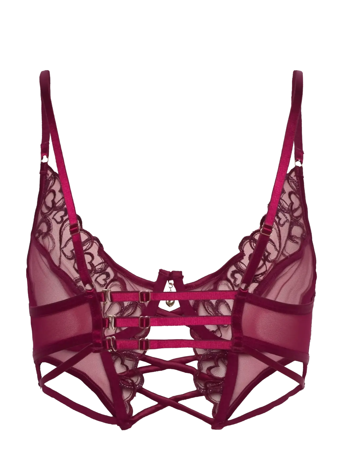 Hunkemöller - SCARLETT UD LL - beet red - 2