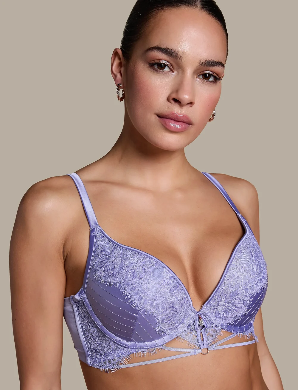 Hunkemöller - CHARLIE PP PUSH - push-up bh:ar - persian violet - 3