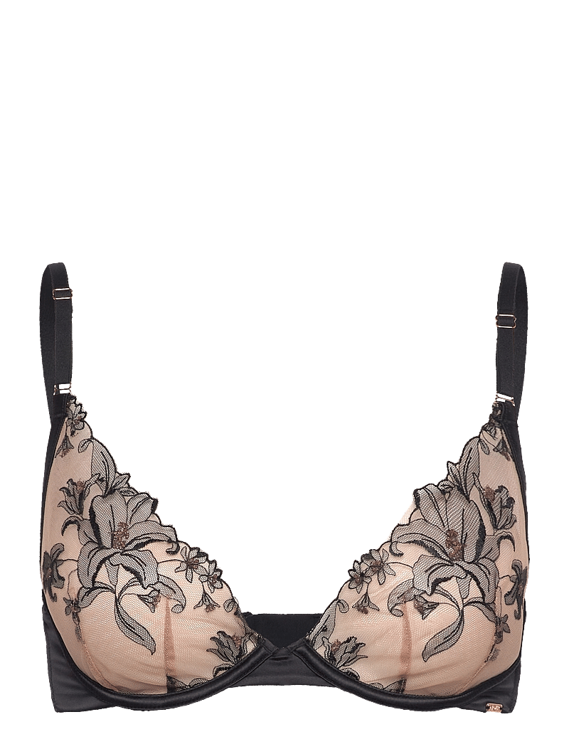 Hunkemöller - Anouk Non-Padded Underwired Bra - laveste priser - caviar - 0