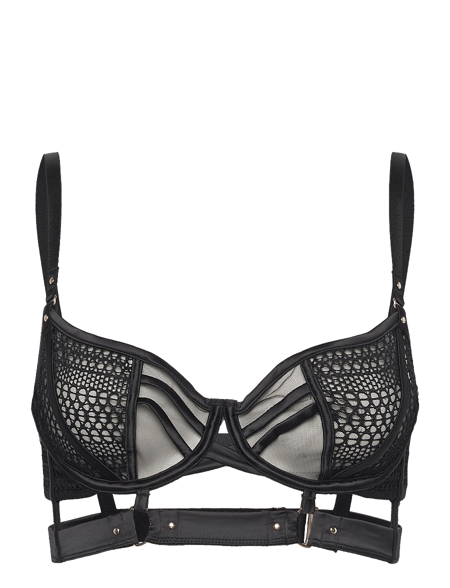 Hunkemöller - Missy Non-Padded Underwired Bra - spile-bh-er - caviar - 1