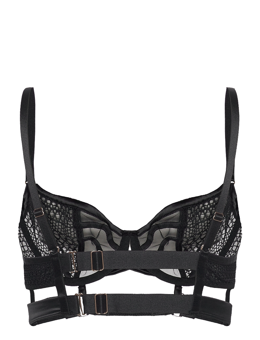 Hunkemöller - Missy Non-Padded Underwired Bra - spile-bh-er - caviar - 2