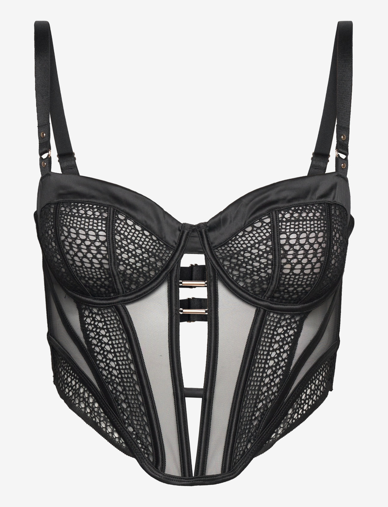 Hunkemöller - MISSY UD LL - traadiga rinnahoidjad - caviar - 1