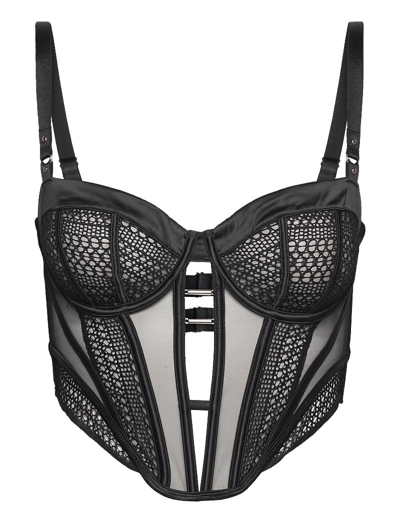 Hunkemöller - MISSY UD LL - traadiga rinnahoidjad - caviar - 1