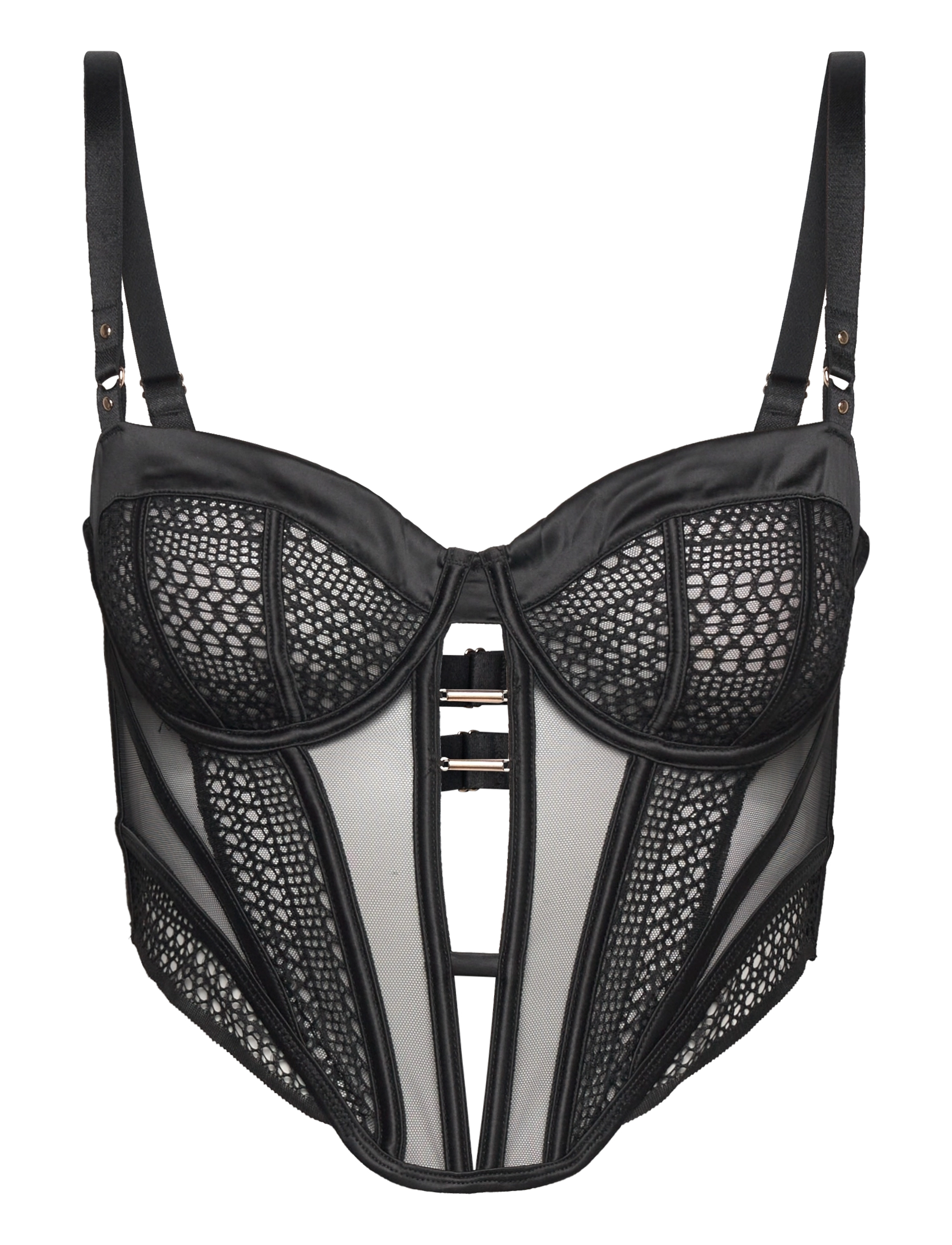 Hunkemöller MISSY UD LL - Pesu - CAVIAR / black