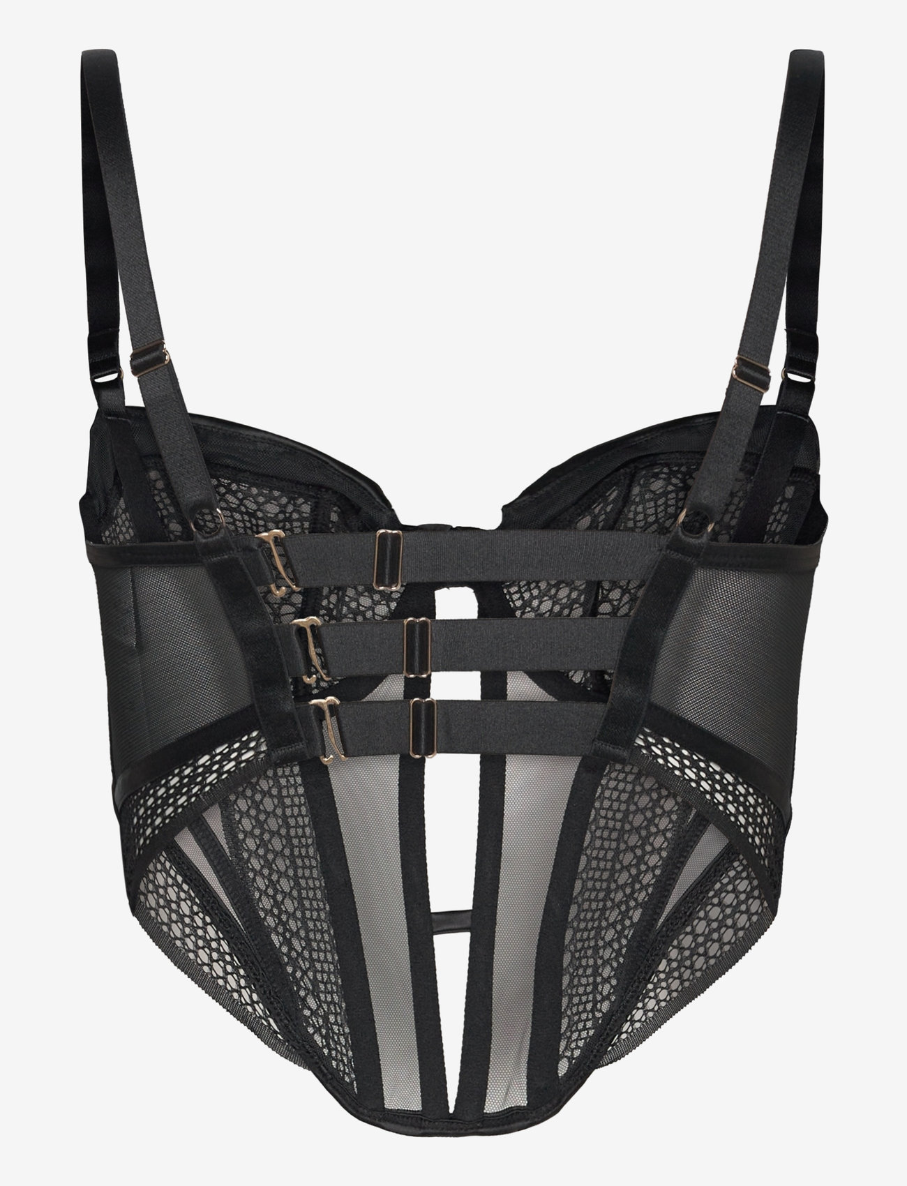 Hunkemöller - MISSY UD LL - traadiga rinnahoidjad - caviar - 2