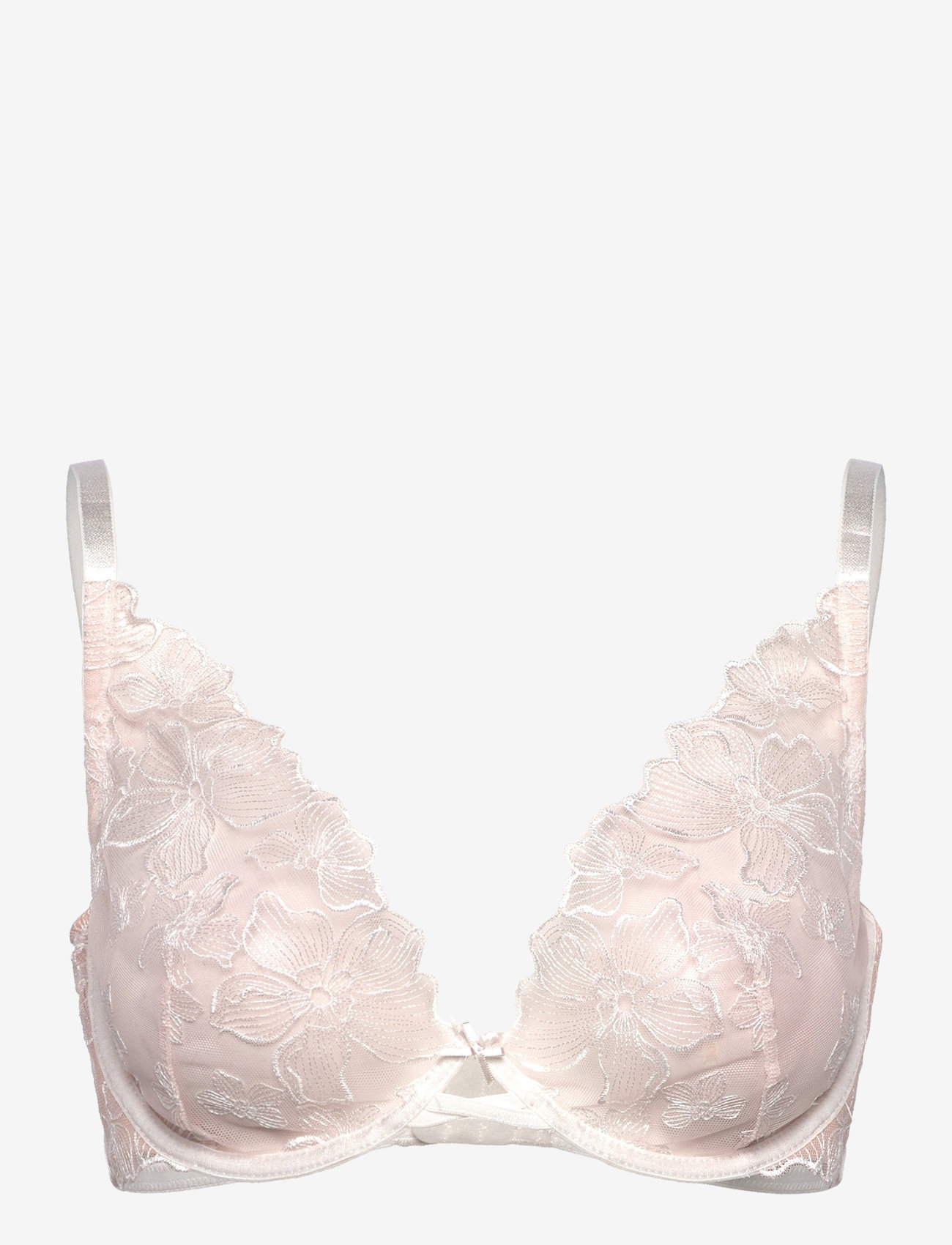 Hunkemöller - LAUREN UP - plunge bhs - snow white - 1