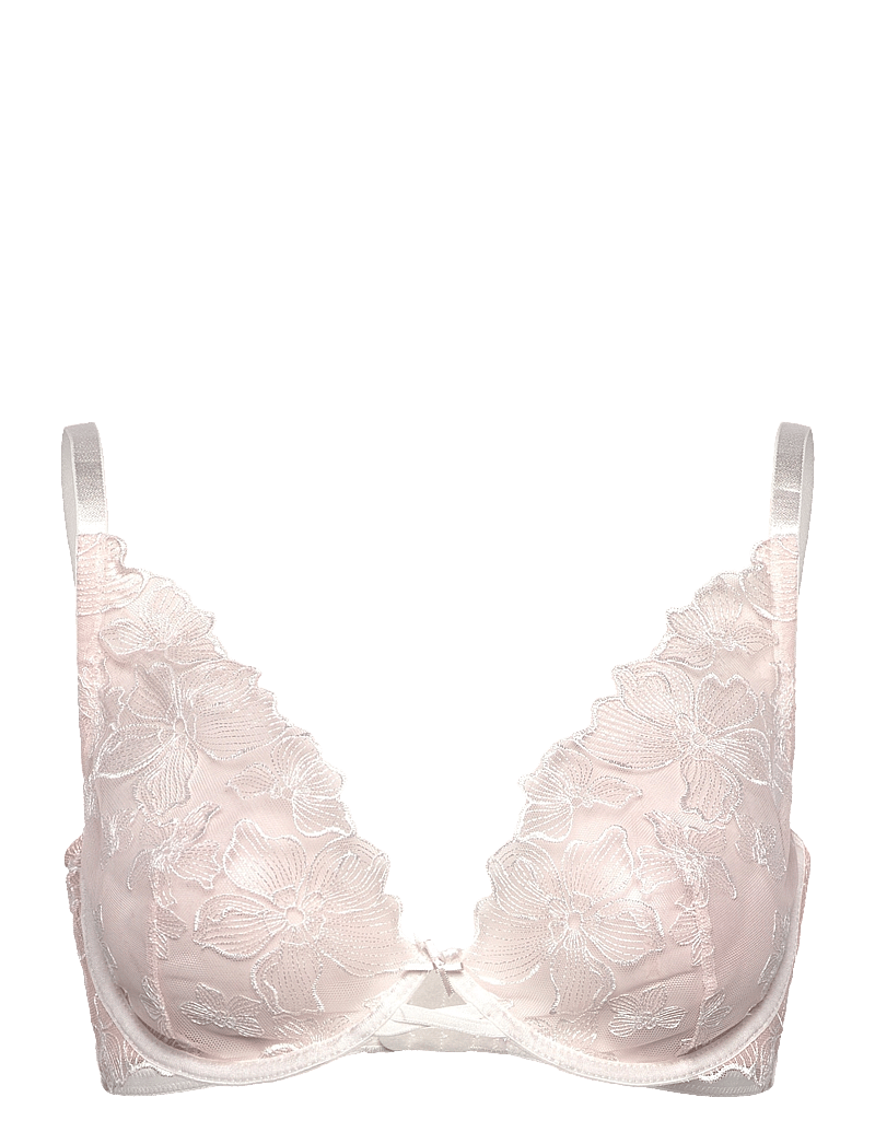 Hunkemöller - LAUREN UP - plunge bhs - snow white - 1