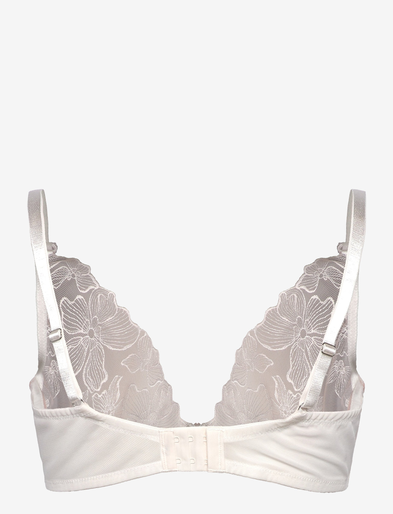 Hunkemöller - LAUREN UP - plunge bhs - snow white - 2