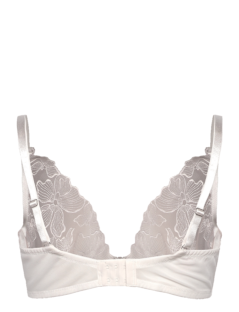 Hunkemöller - LAUREN UP - plunge bhs - snow white - 2